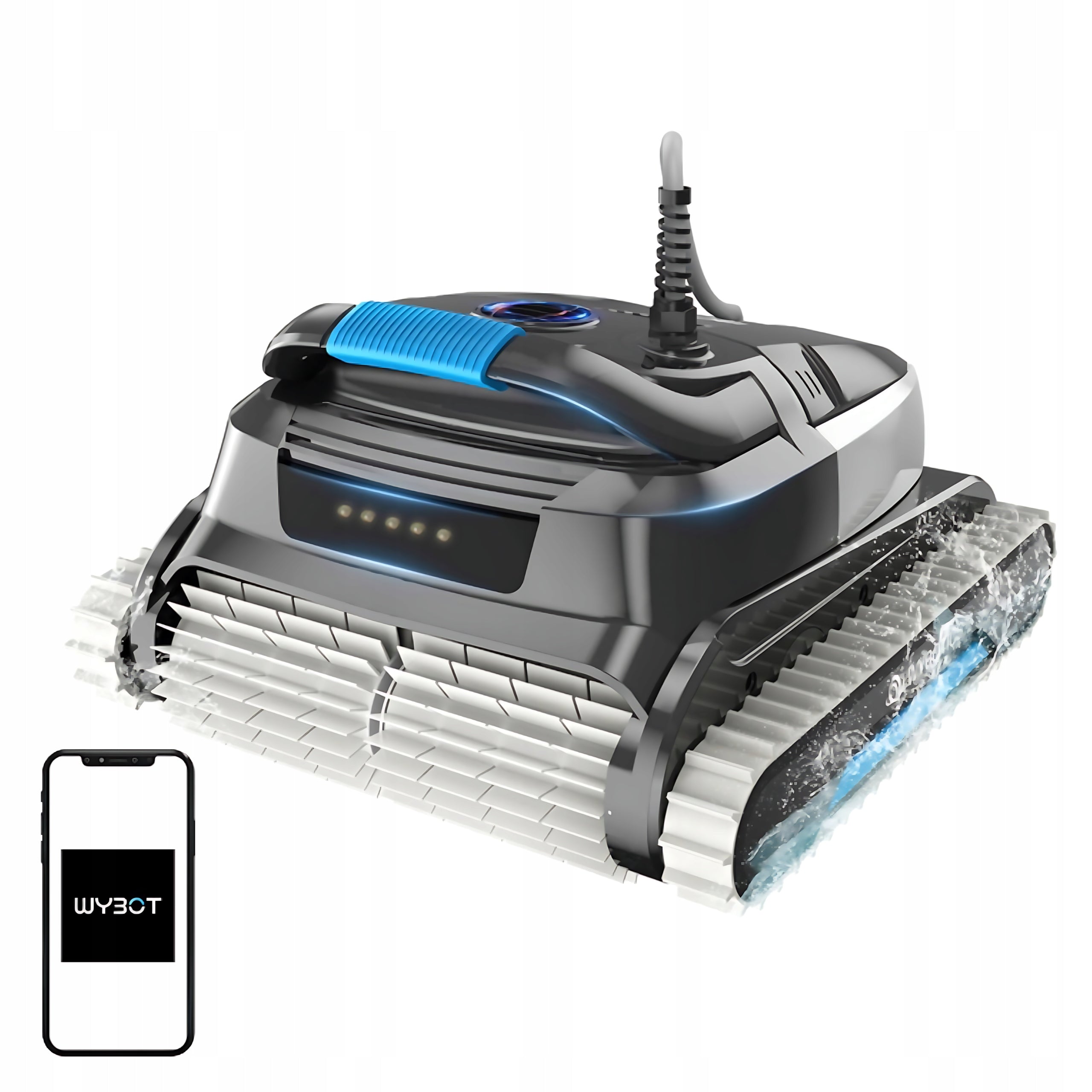 Wired Robot Vacuum Cleaner for Pool Cleaning Wybot L1 For Walls And Bottoms