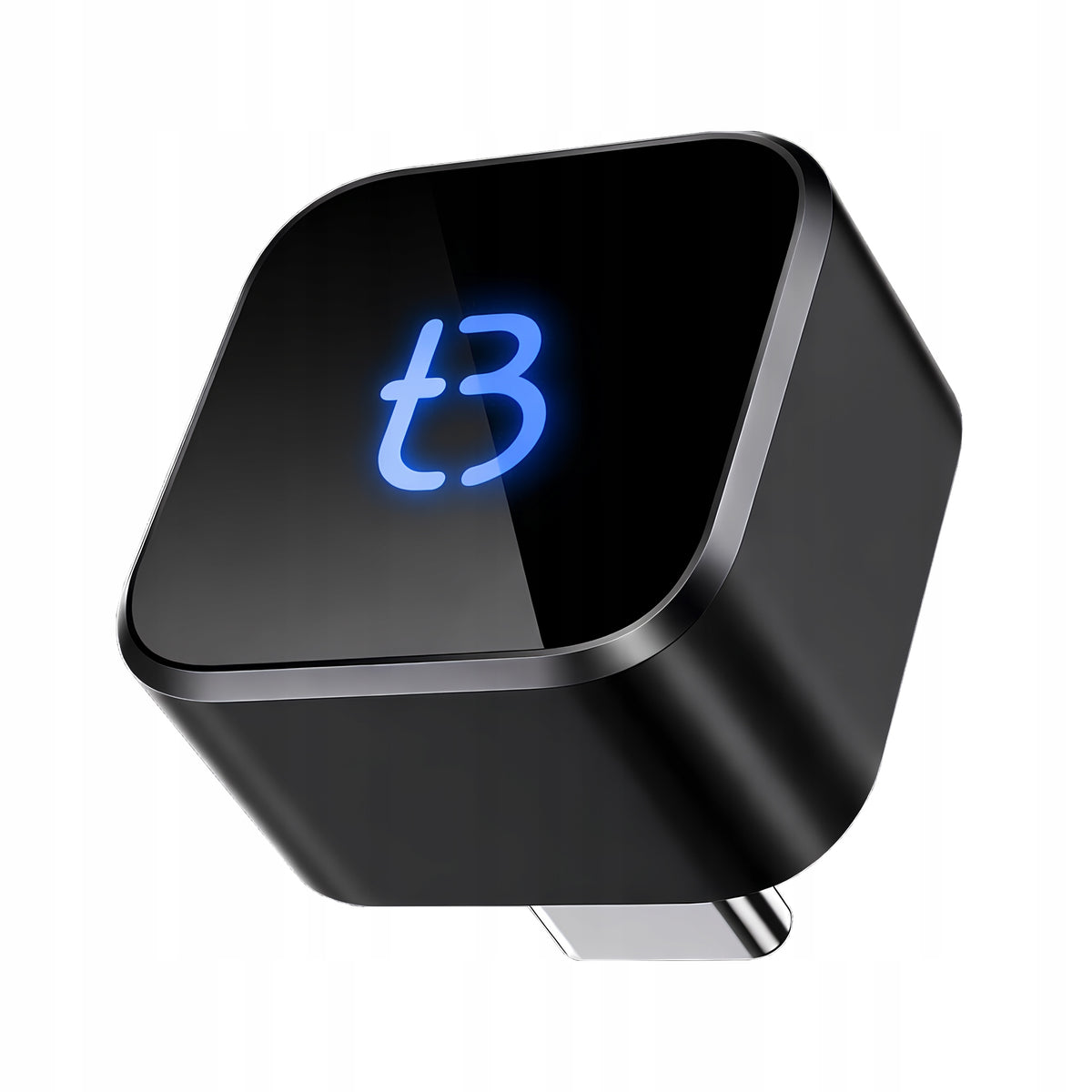 Wireless Adapter Tradebit TB CUBE USB-C CarPlay / Android Auto Black