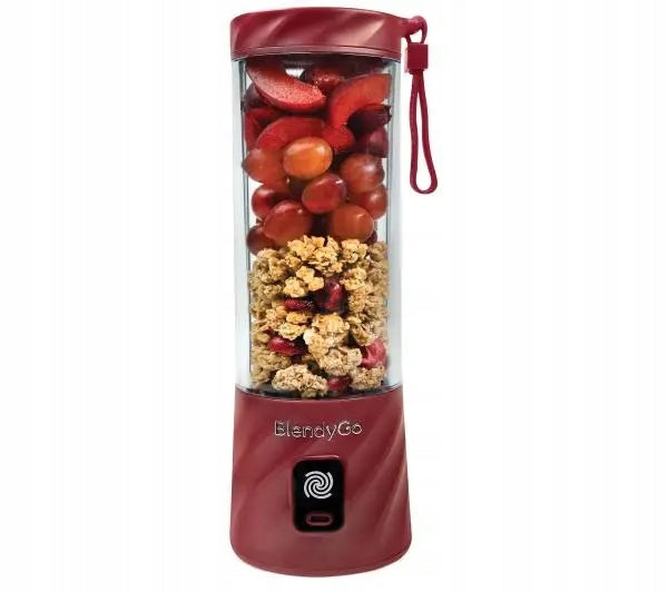 Wireless Blender BlendyGo 3 0,55L Smoothie Crushes Ice Red