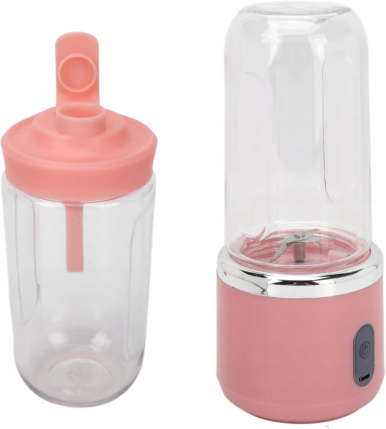 Wireless Blender Portable USB for Cocktails – Set with 2 Bottles Packaging status original