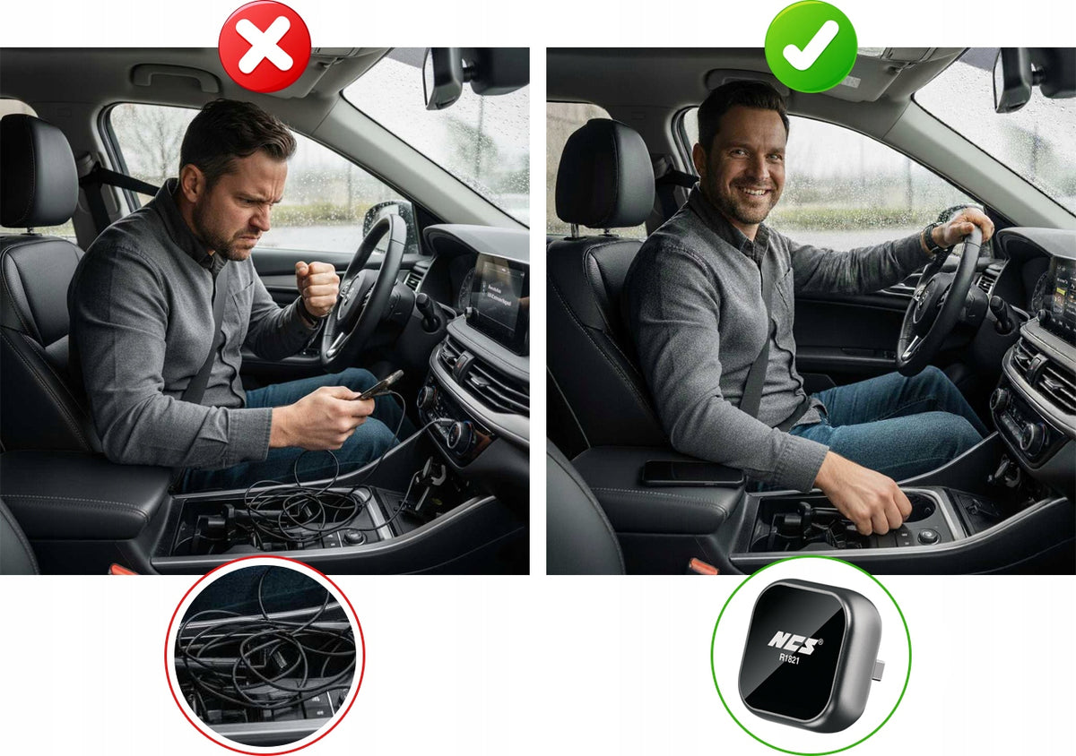 Wireless CarPlay Android Auto USB Adapter Škoda Kodiaq (2016–2026) Packaging status original