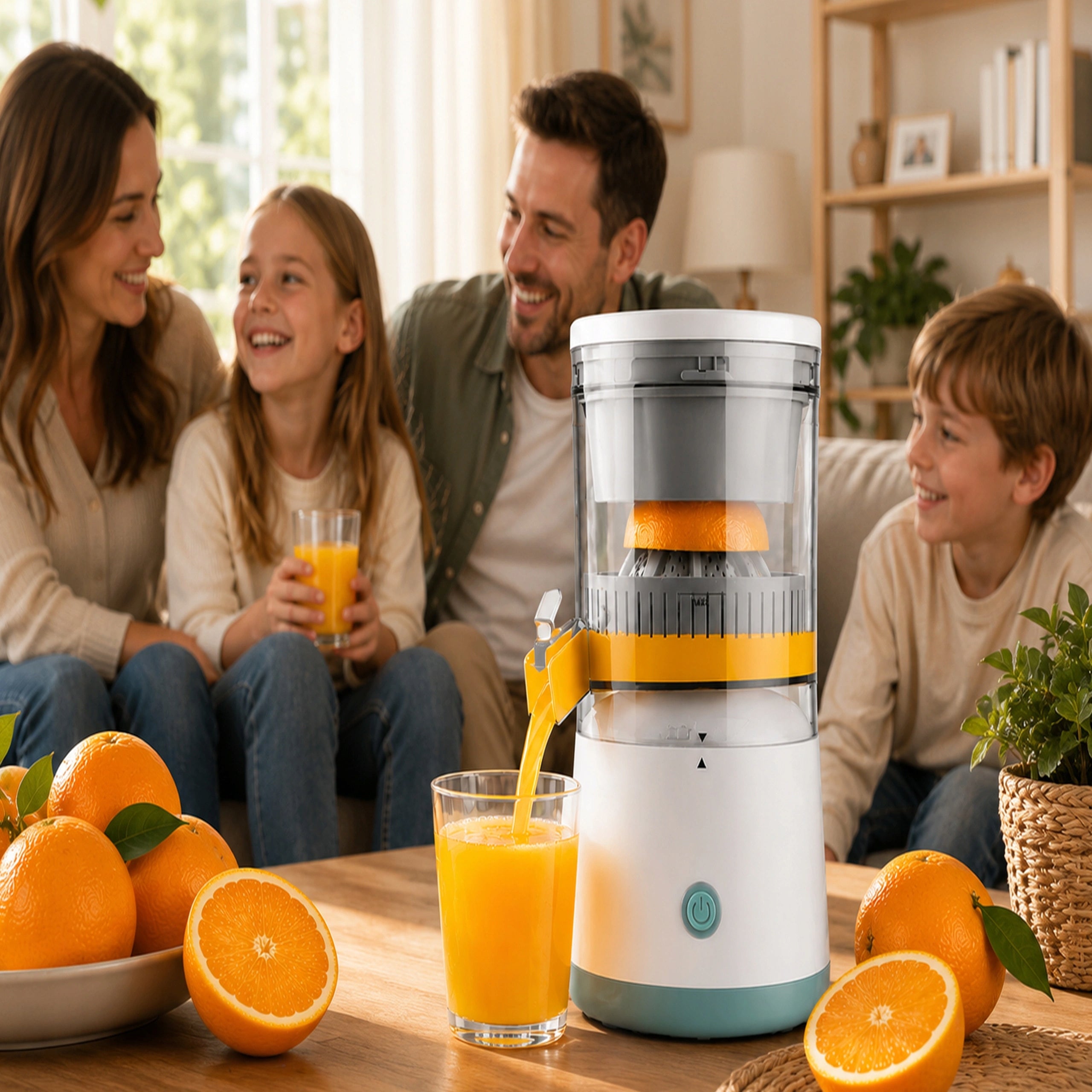 Wireless Citrus Juicer Quiet Rechargeable Automatic Brand no brand