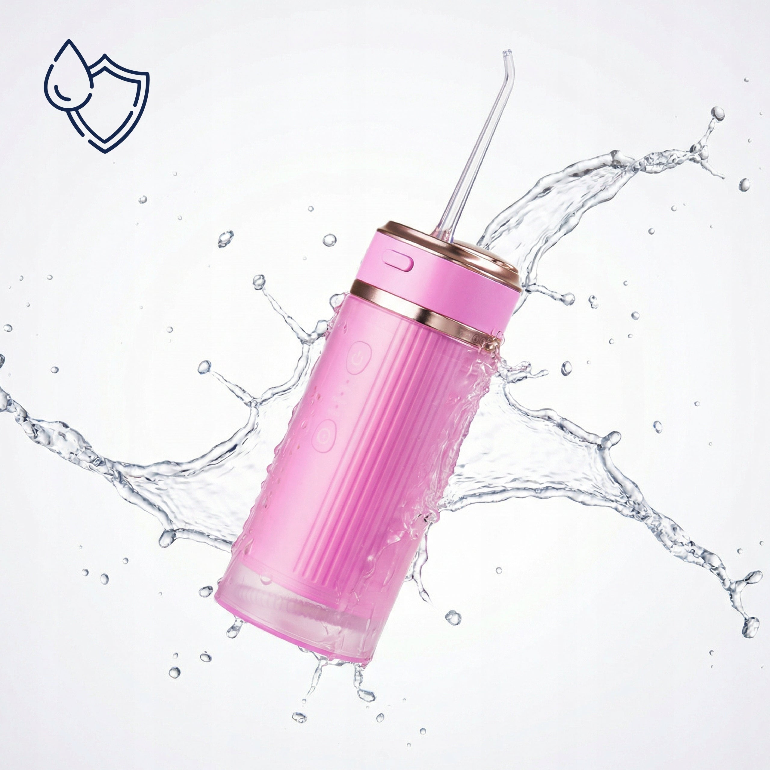 Wireless Dental Irrigator 3 Modes + 3 Tips + Case Model Pink
