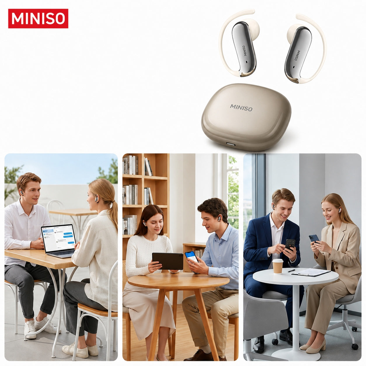 Wireless Headphones Translating Intelligent AI MiniSo MS218 Manufacturer code Translation MINISO MS190