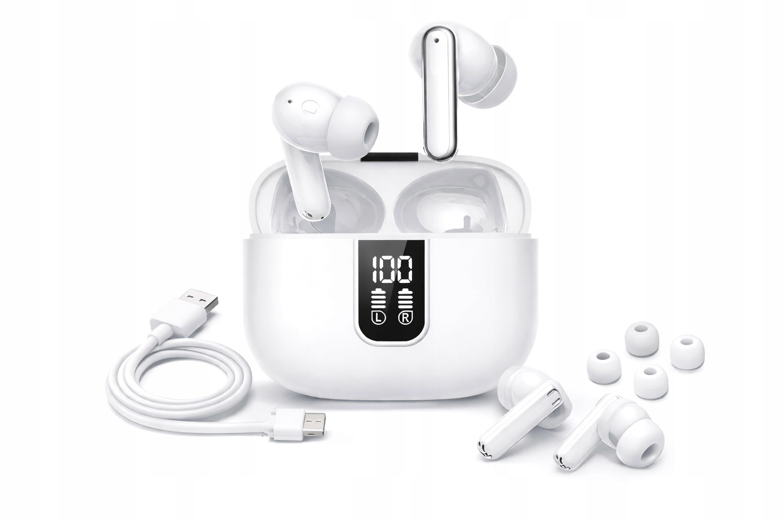 Wireless In-Ear Headphones AI&JL AeroPods X25 10m Bluetooth 5.4