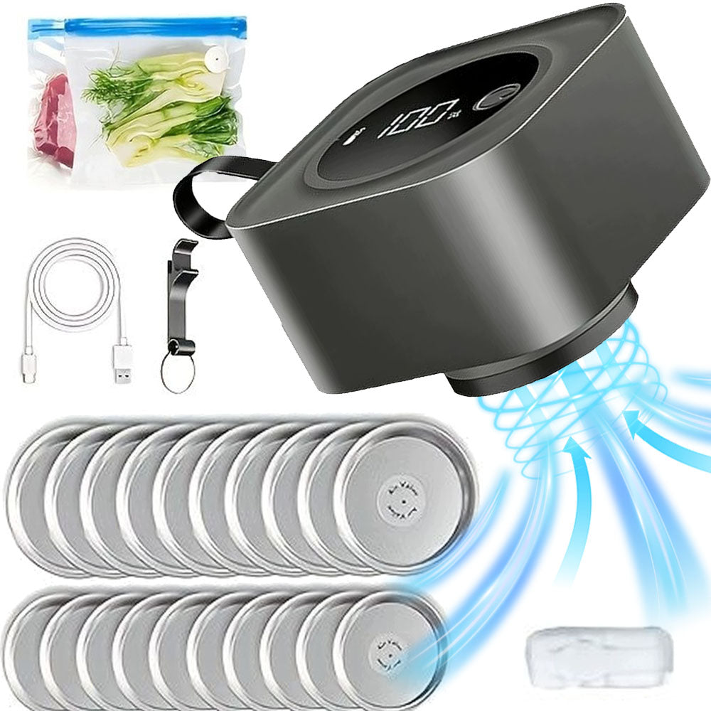 Wireless Jar Vacuum Cleaner Vacuum Sealing Kit