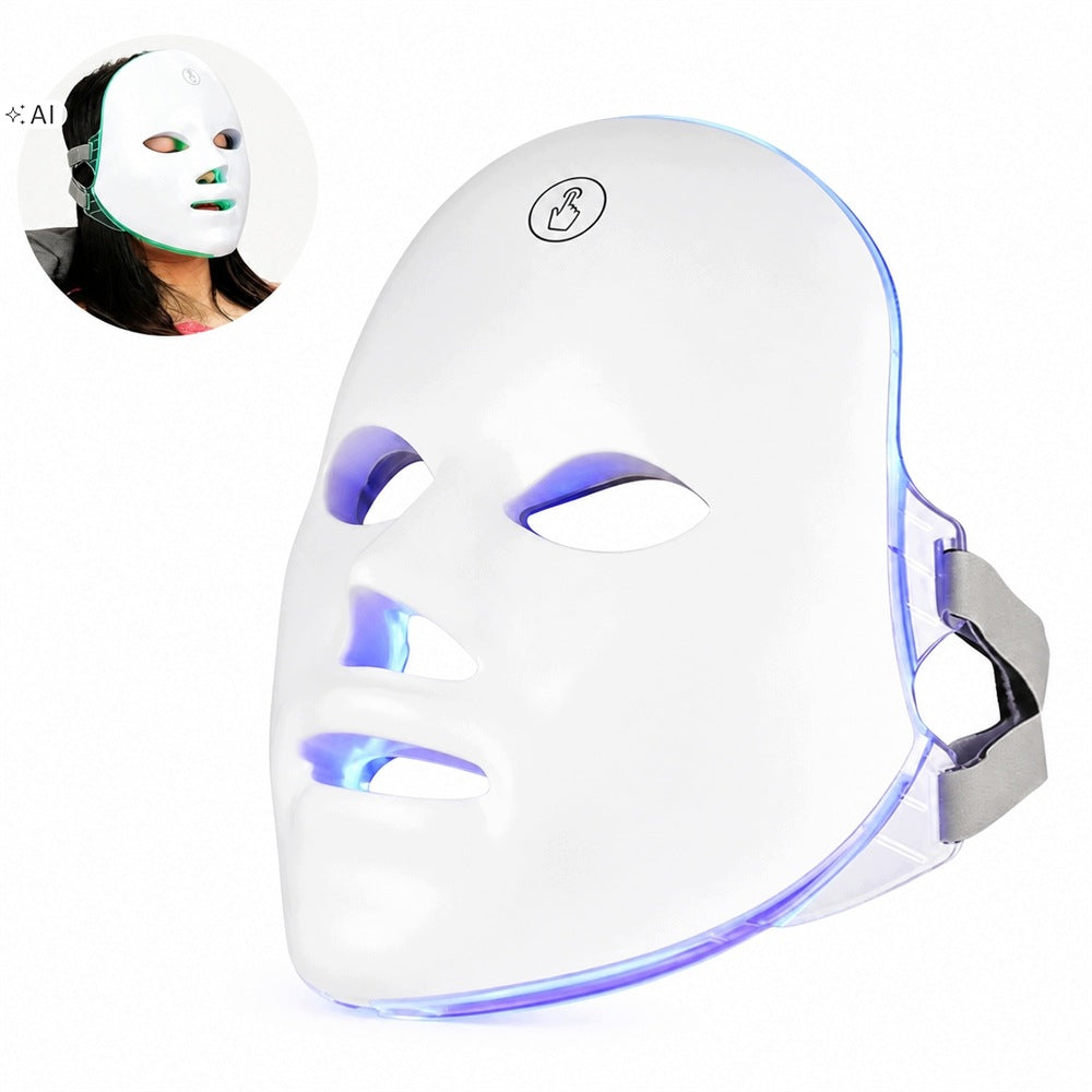 Wireless LED Face Mask Acne Therapy Wrinkle Care