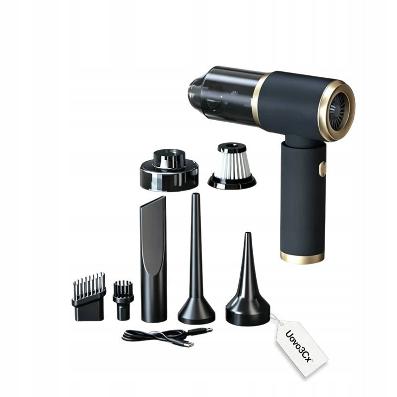 Wireless Mini Car Vacuum Cleaner with Vacuuming and Blowing Function Packaging status original