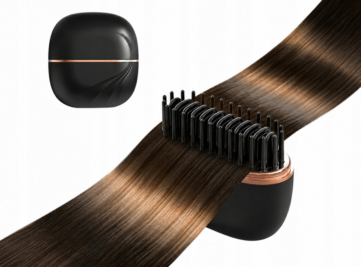 Wireless Mini Straightening Brush for USB Hair Brand HETRFLY