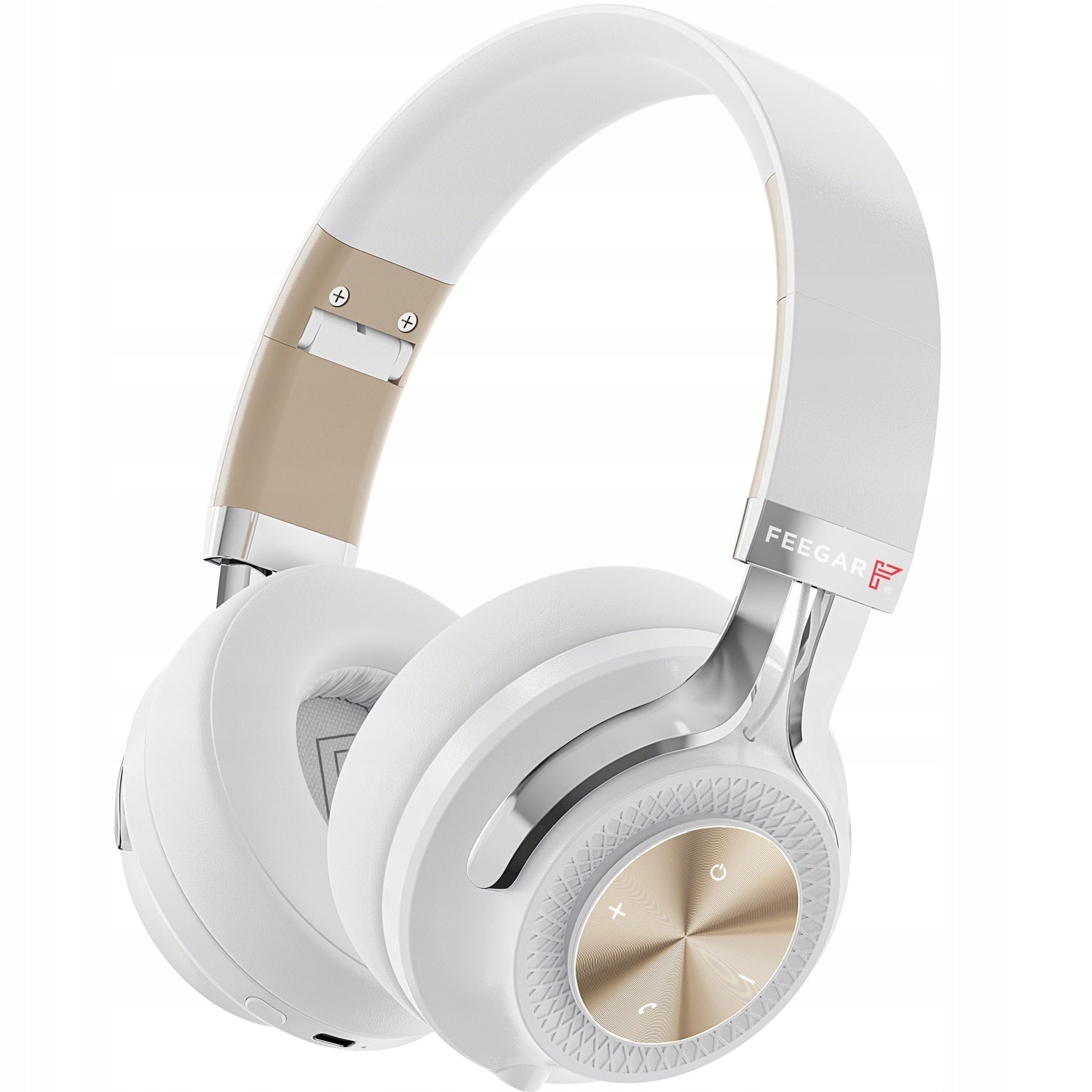 Wireless On-Ear Headphones FEEGAR AlphaBeat ANC 65H White Bluetooth5.4 EAN (GTIN) 5904610880432