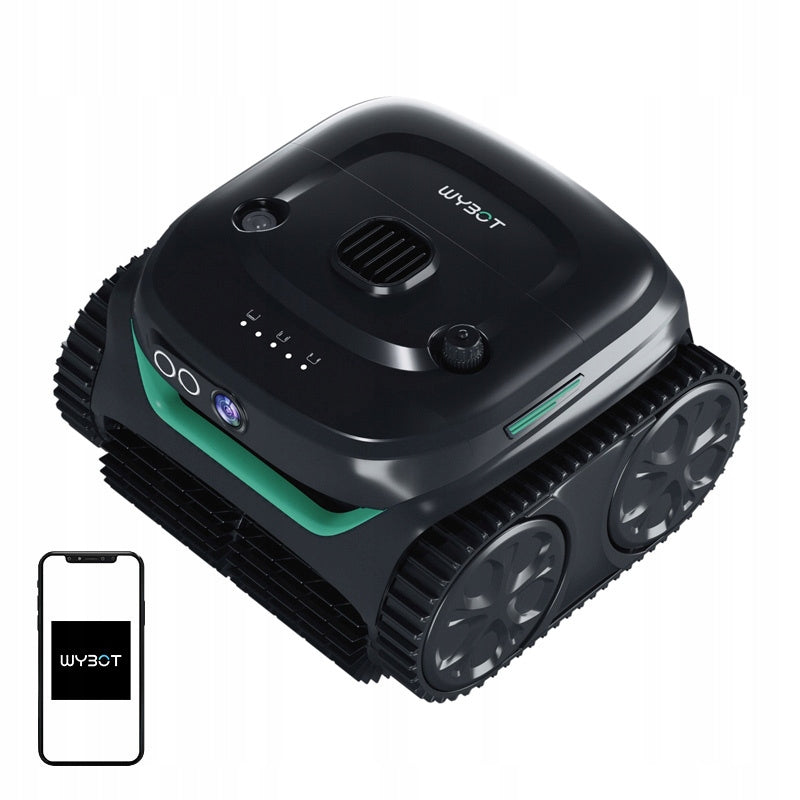 Wireless Pool Cleaning Robot Wybot C2 Pro Vision Vacuum Cleaner