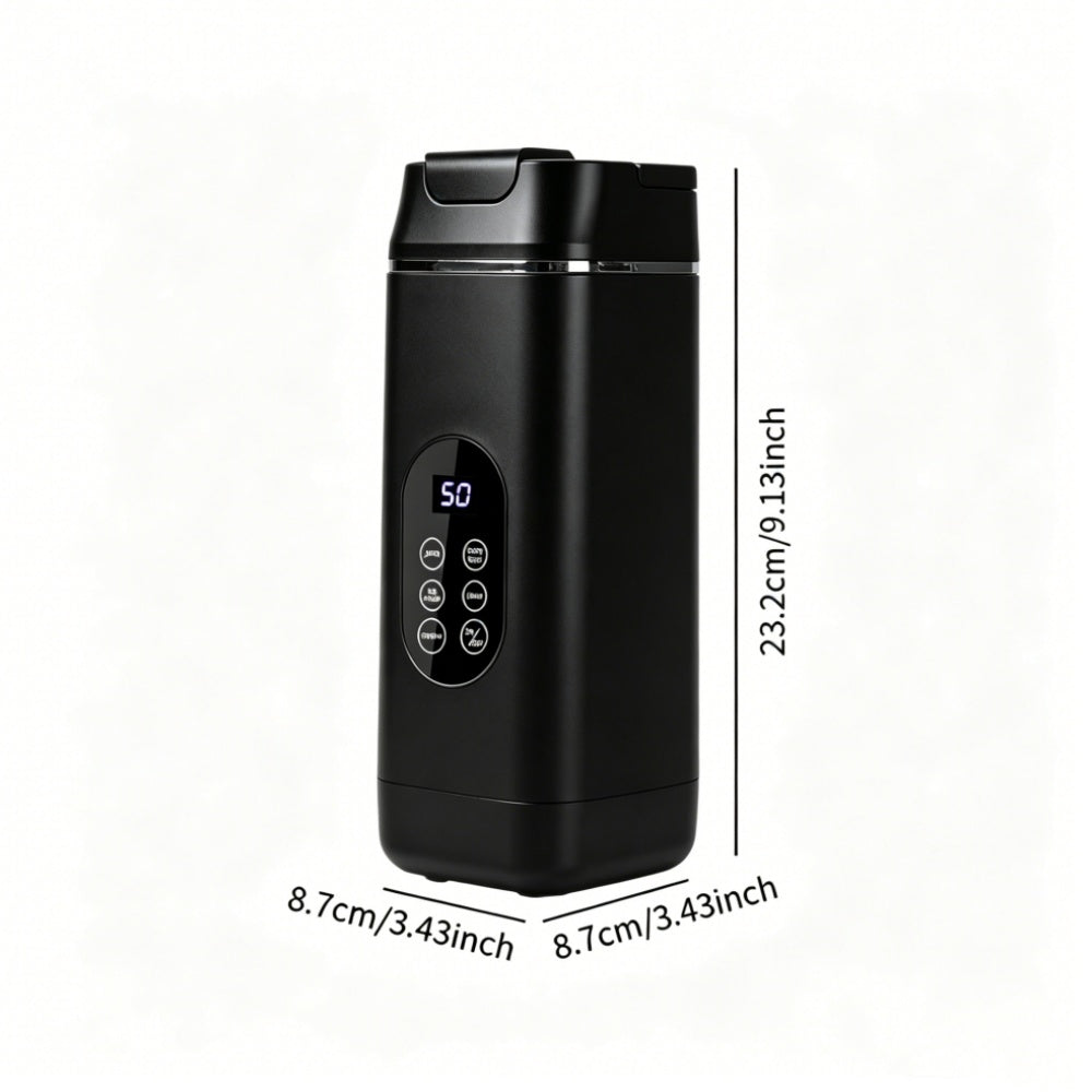 Wireless Portable Blender Self-Cleaning Thickened & Durable 420ML Black Packaging status original