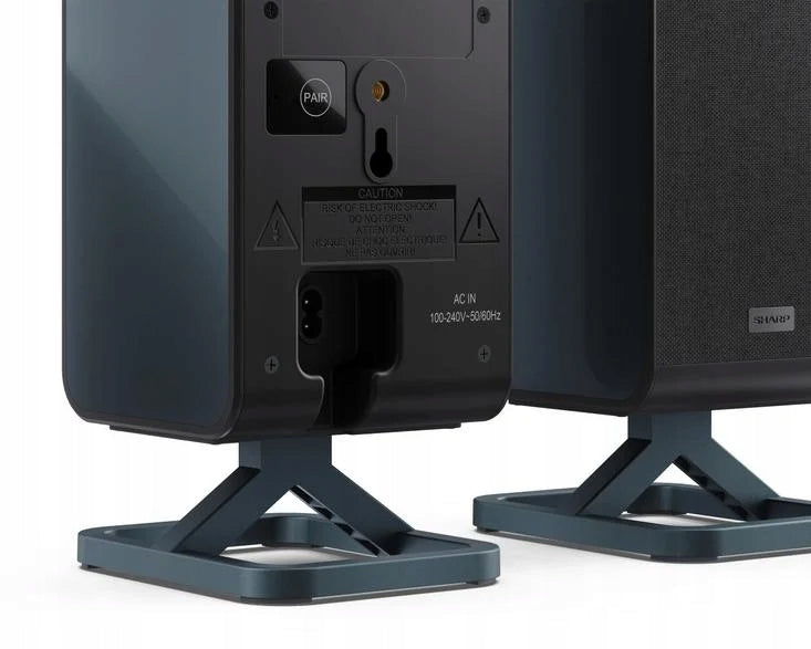 Wireless Rear Surround Speakers SHARP HT-SPR52021 Black Model HT-SPR52021(BK)