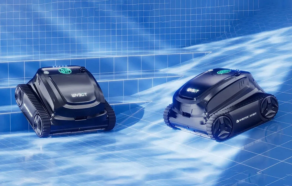 Wireless Robot for Cleaning Pools Wybot S2 Solar Vision 300 m² Batteries included yes