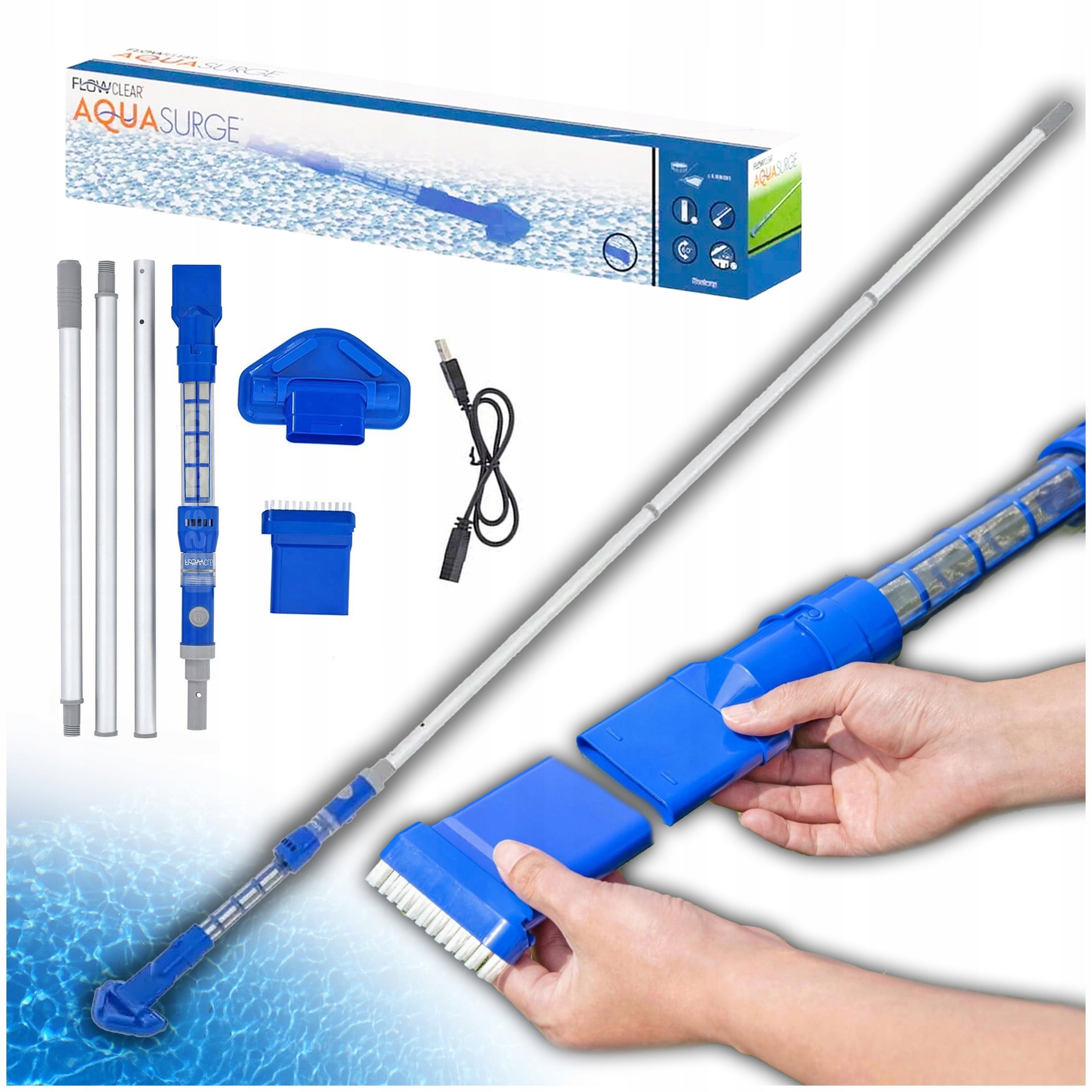 Wireless SPA vacuum cleaner for swimming pool Bestway 58649 200 cm