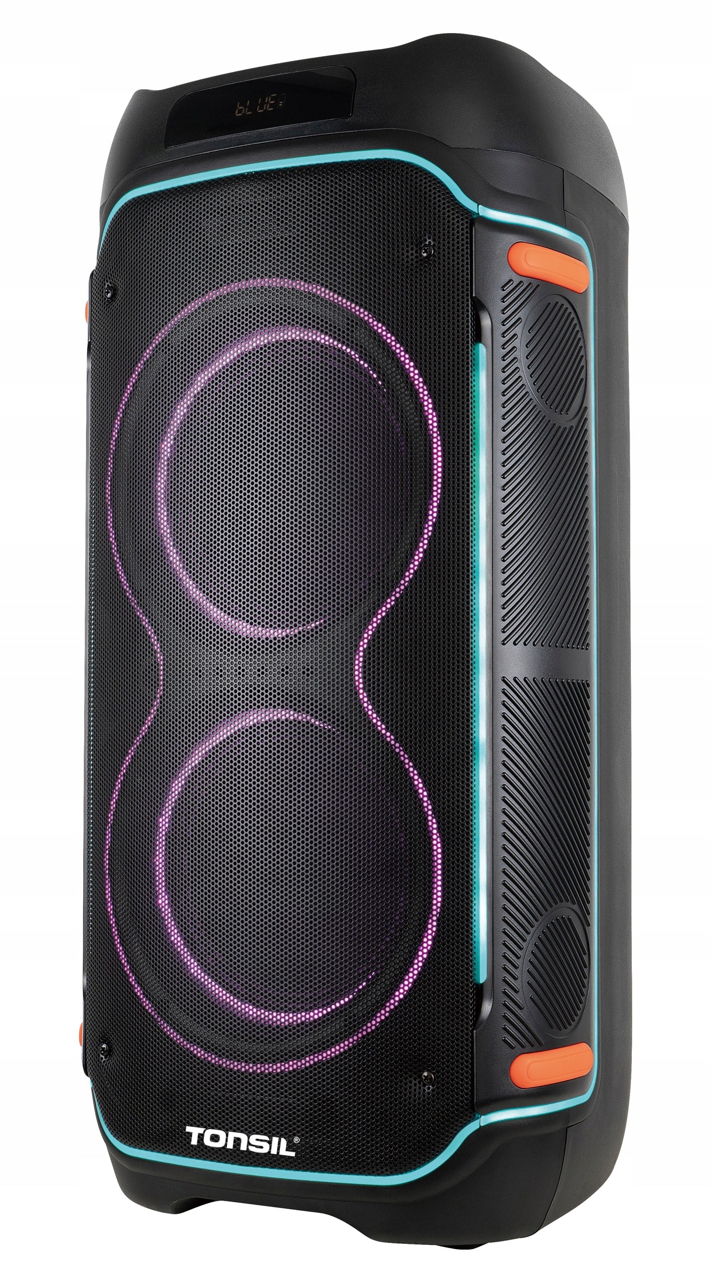 Wireless Speaker Tonsil Party Box 1601 BT FM TWS 1500 Watt +2 Microphones Packaging status original