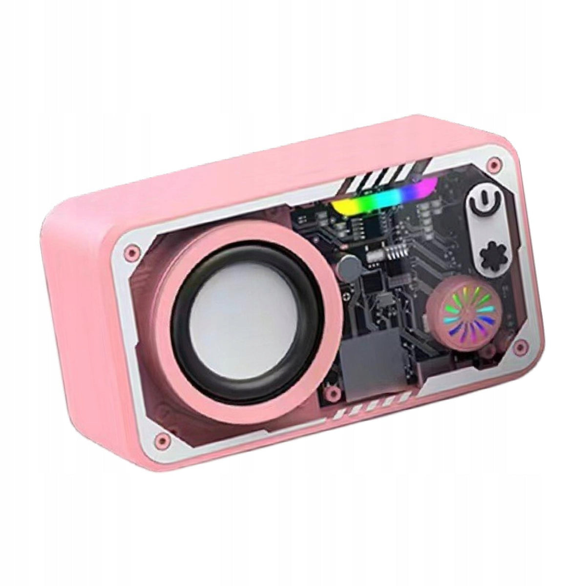 Wireless Speaker for Teenagers Gifts Indoor Transparent Design Pink Manufacturer code 11168055557