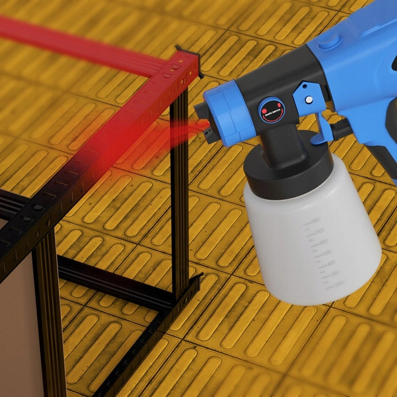 Wireless Spray Gun For Paint Tank 1000ml For Fence