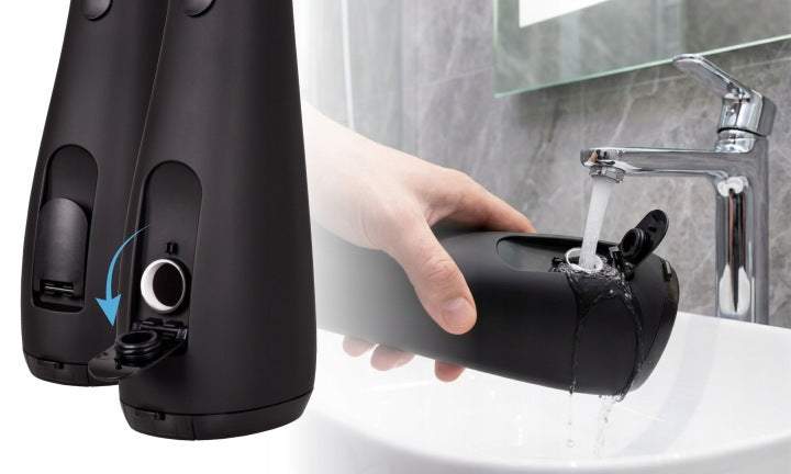 Wireless Tooth Irrigator 4 Modes 5 Tips IPX7 Eldom RY200C black Model RY200C