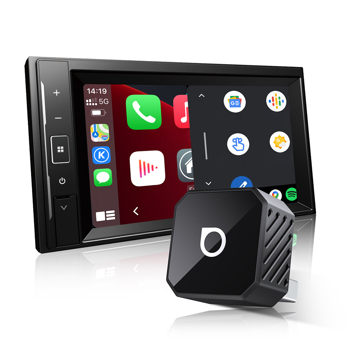 Wireless Transmitter Car Adapter Ottocast CarPlay Android Auto Brand Ottocast