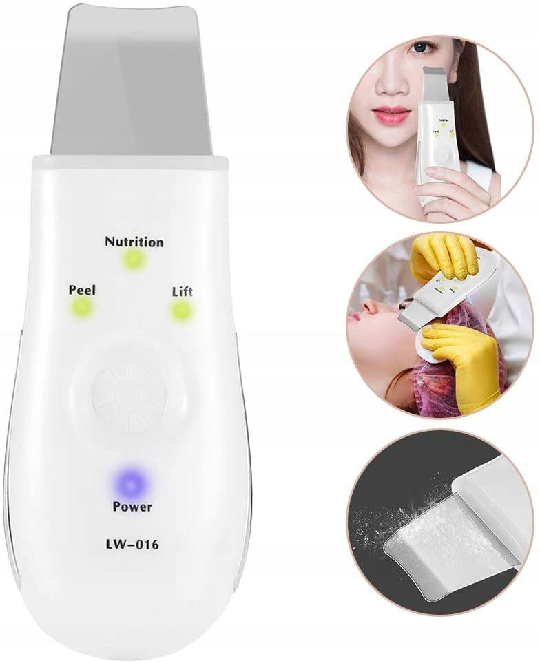Wireless Ultrasonic Face Scrub Batteries included yes