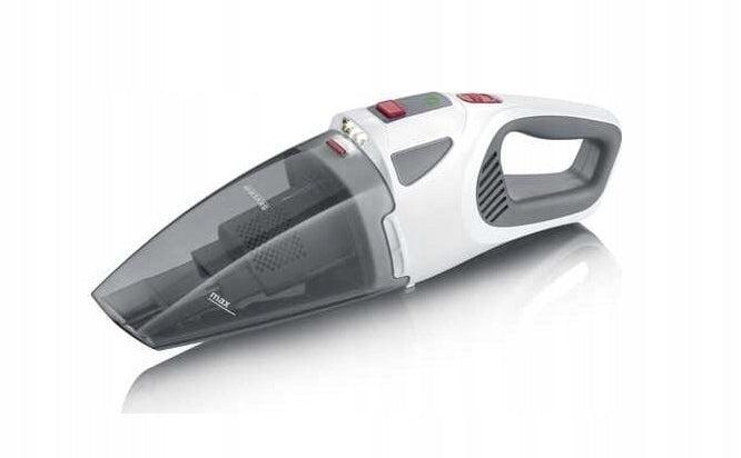 Wireless VACUUM CLEANER Severin HANDHELD DRY AND WET TURBO BRUSH Dominant color white