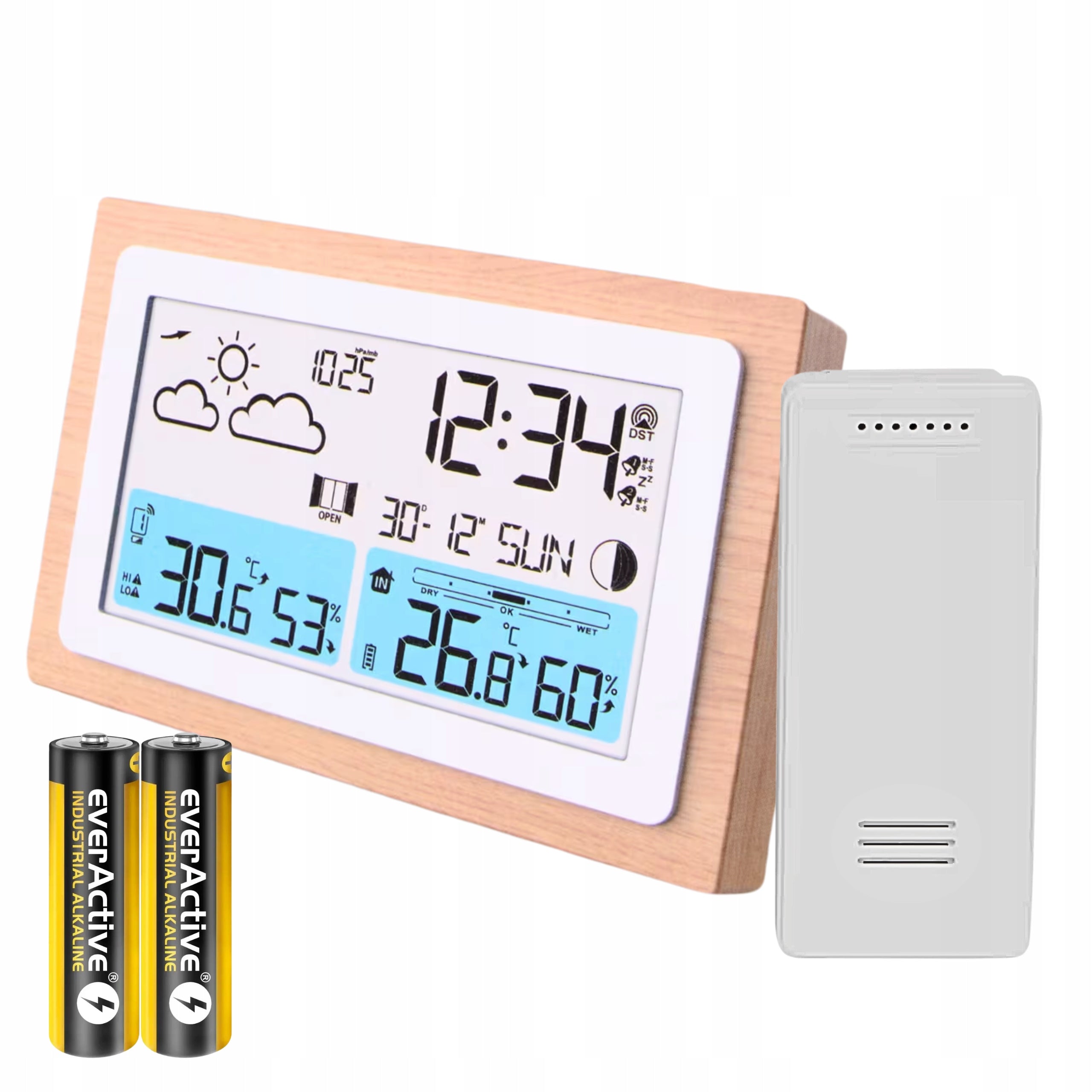 Wireless Weather Station with Display Hygrometer Thermometer Barometer