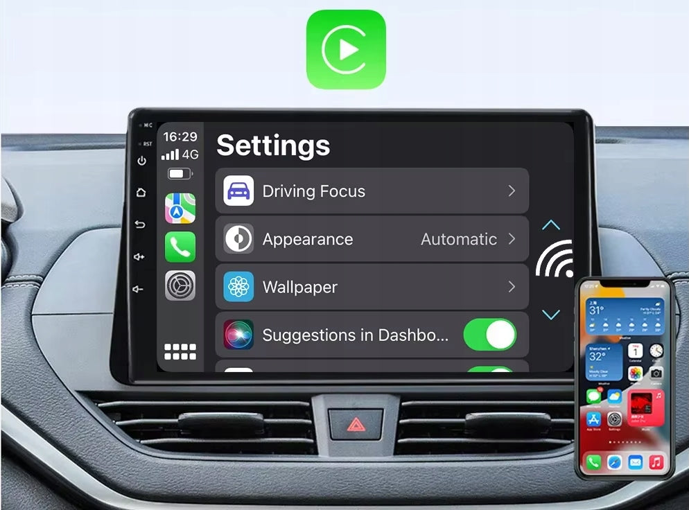 Wireless adapter Carplay wireless box 2in1, Plug and Play Brand no brand