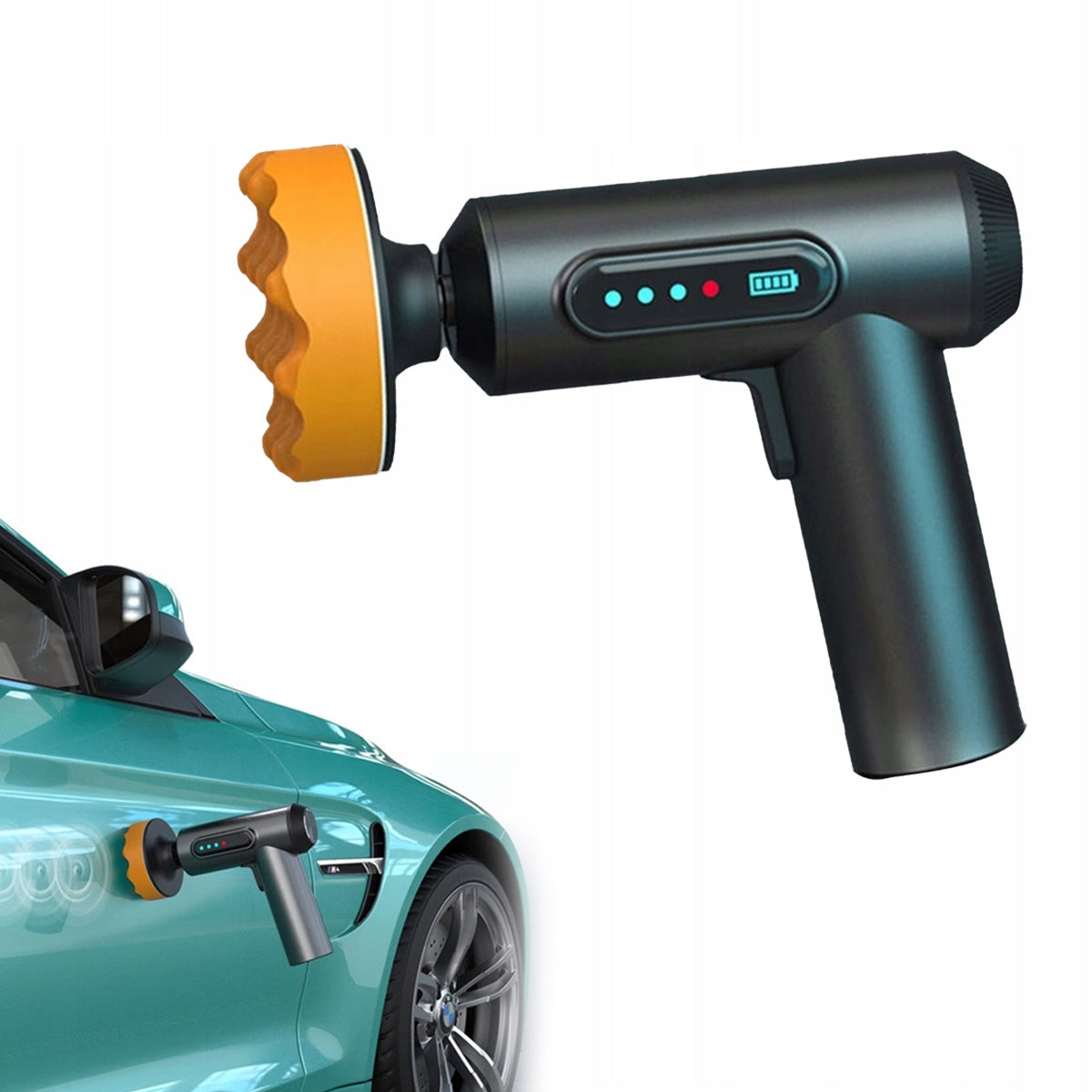 Wireless car polisher with wool polishing pad 2000RPM Brand Surix