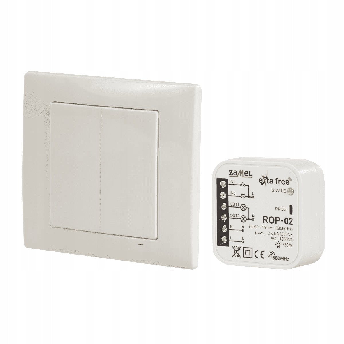 Wireless control setg RZB-04