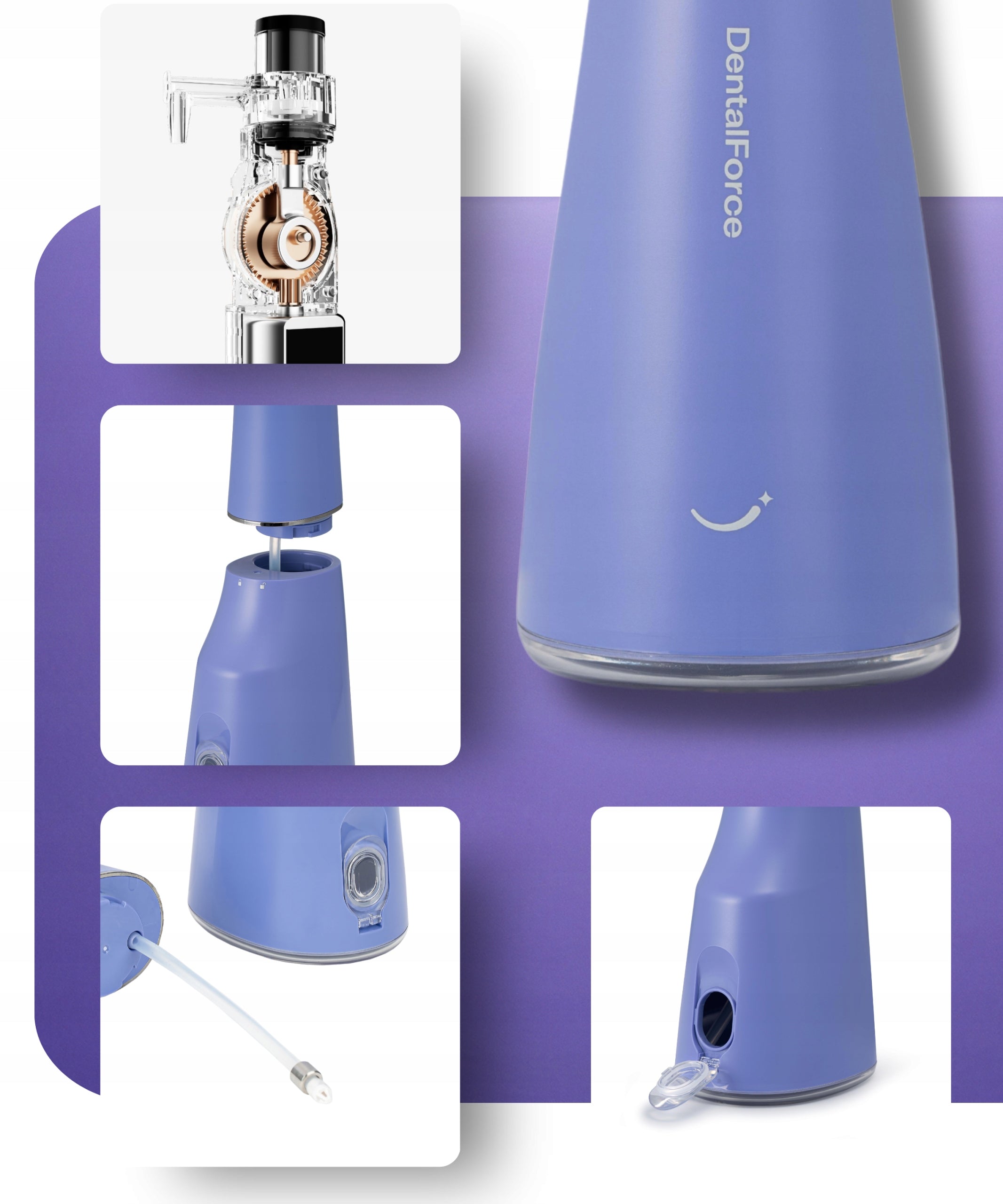 Wireless dental oral irrigator DentalForce 400ml Kind wireless