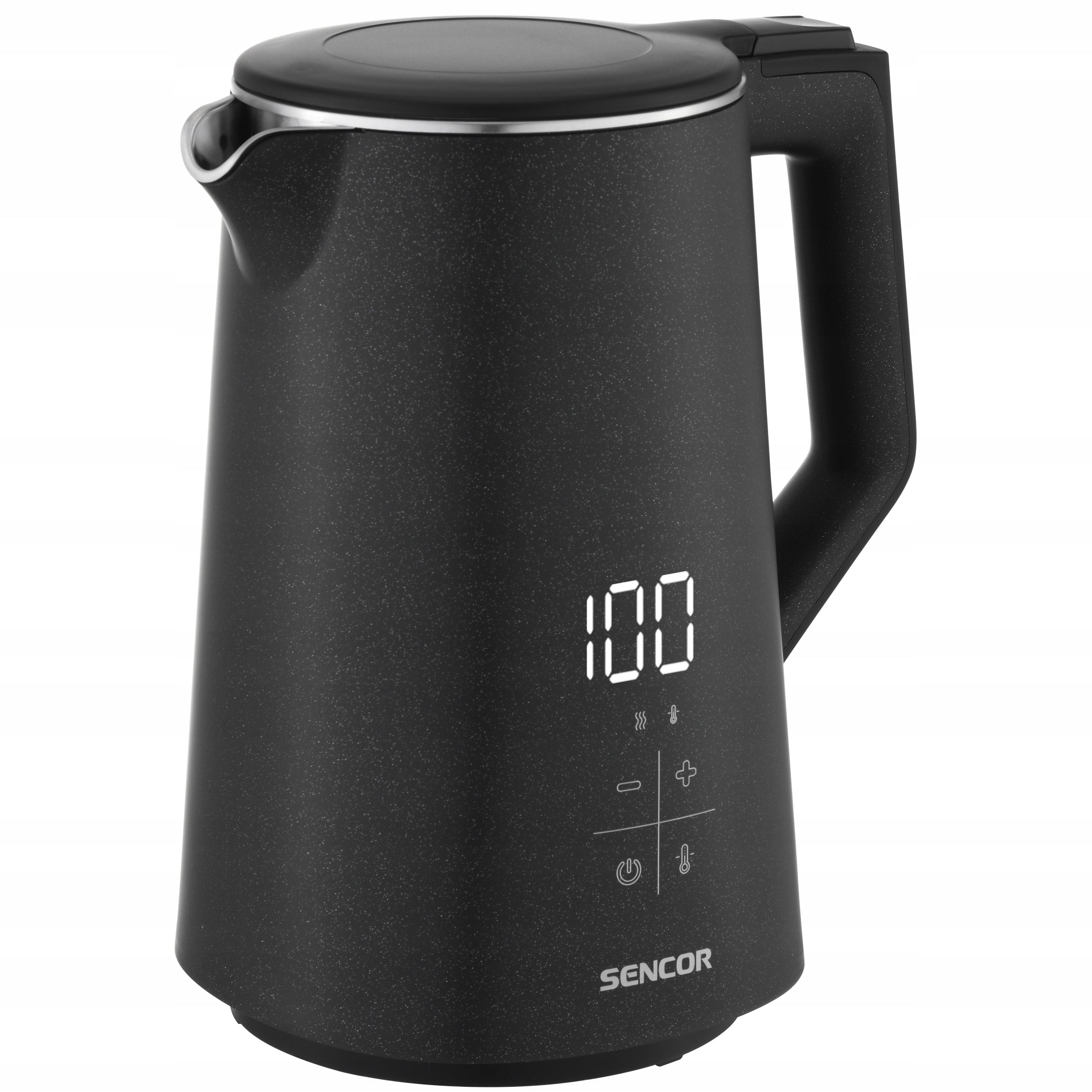 Wireless electric kettle Sencor SWK0600BK 2200W 1.7 TEMP adjustment Manufacturer code SWK 0600BK