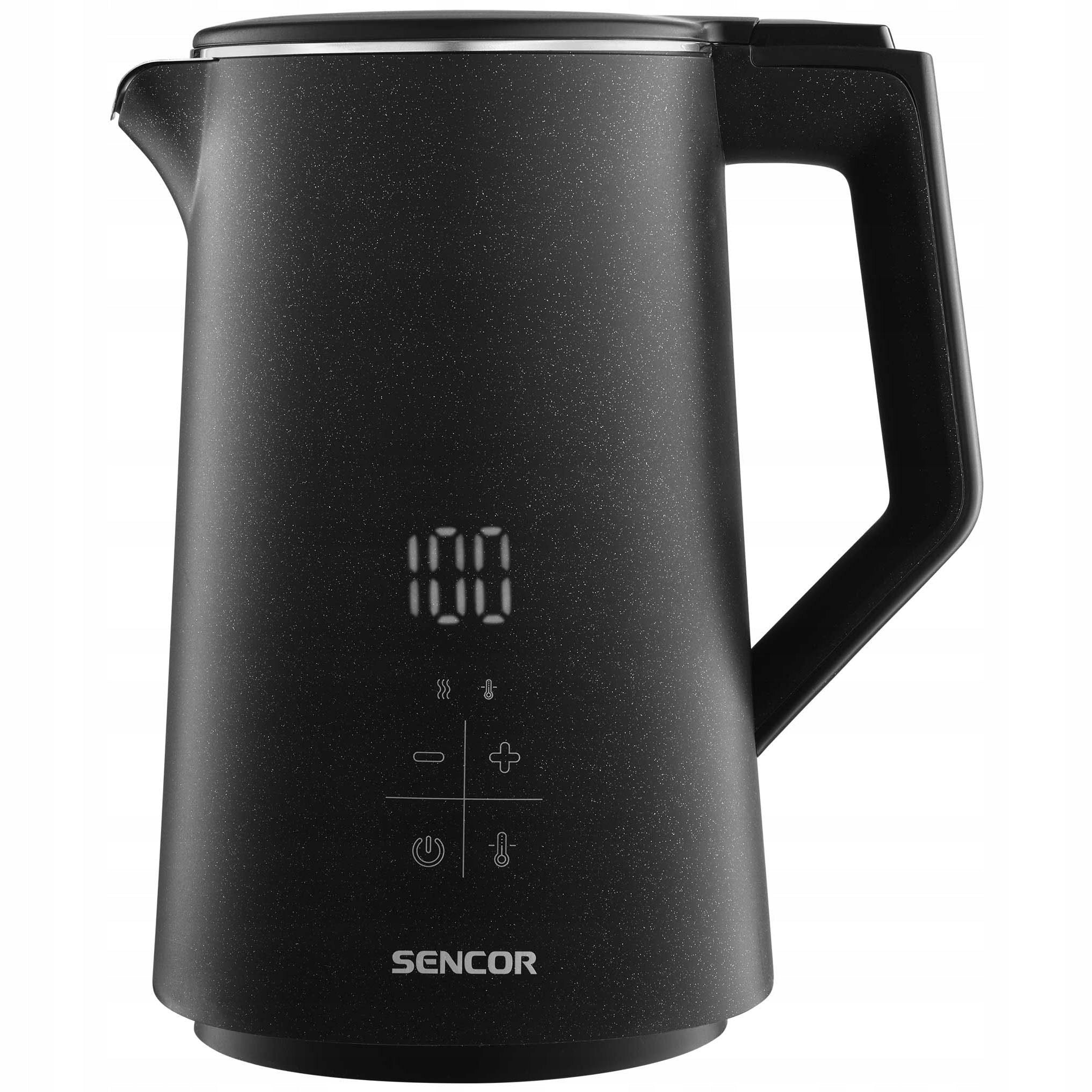 Wireless electric kettle Sencor SWK0600BK 2200W 1.7 TEMP adjustment