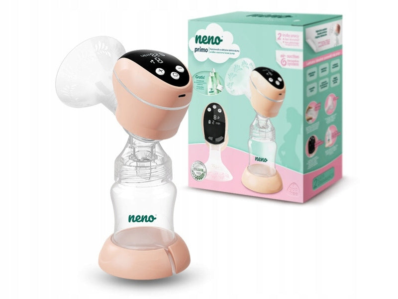 Wireless electronic breast pump NENO PRIMO Pink