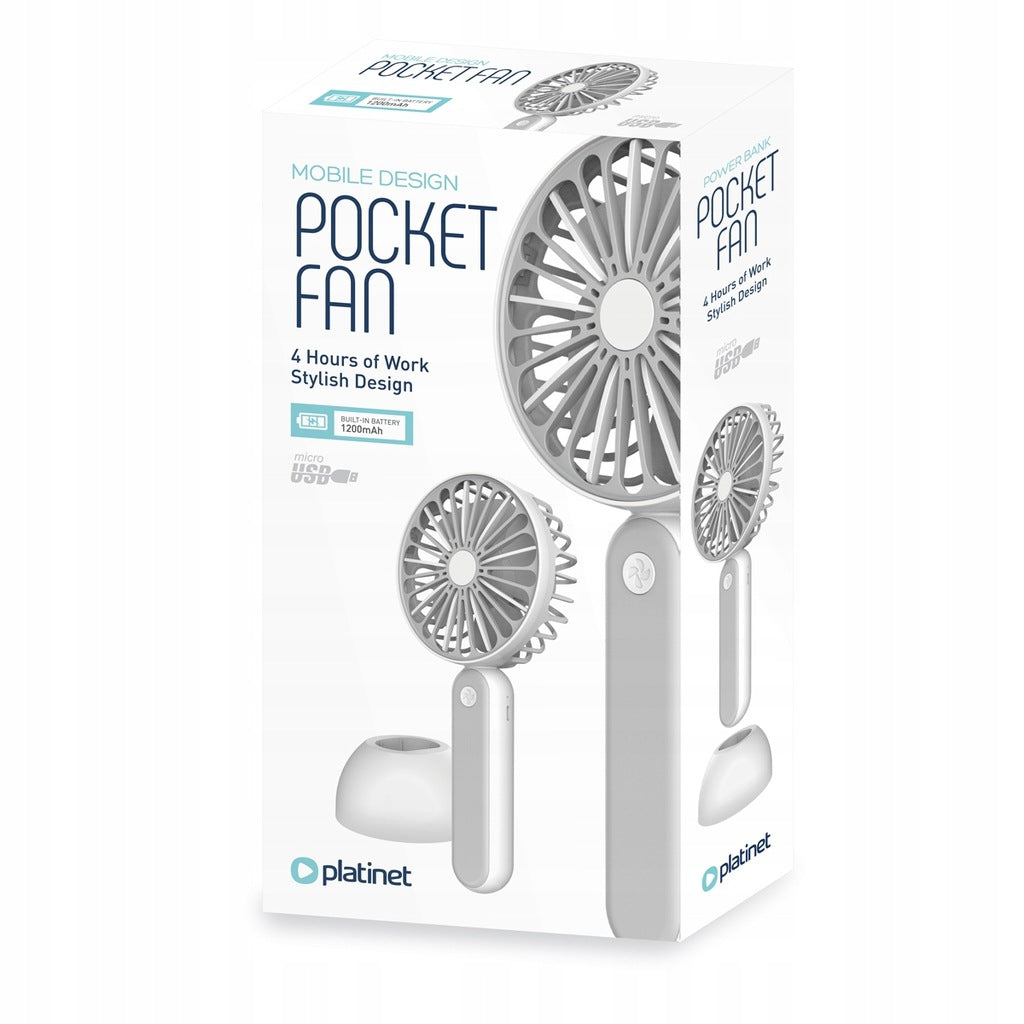 Wireless fan Handheld fan PLATINET