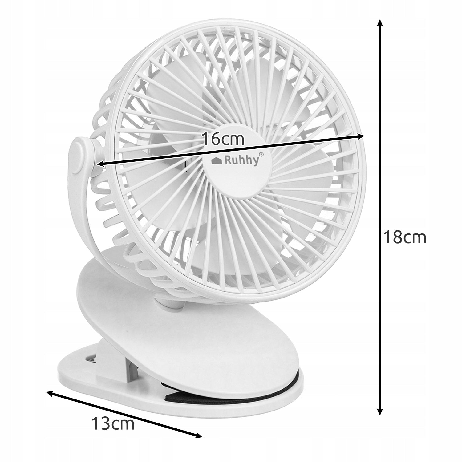 Wireless fan white Ruhhy 25566 Ruhhy Fan type table