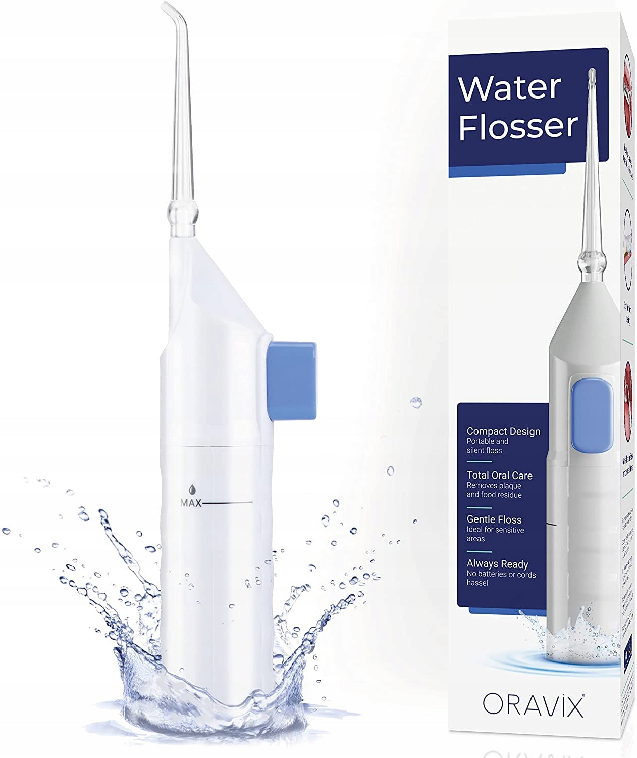 Wireless irrigator Oravix 90 ml white