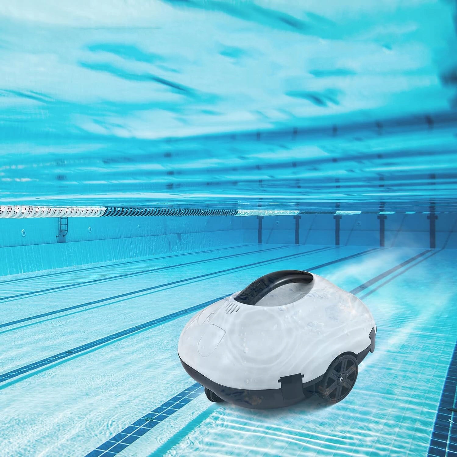 Wireless pool cleaning robot Blossom PC2332,automatic cleaning,130 minutes Customs tariff code 85081100