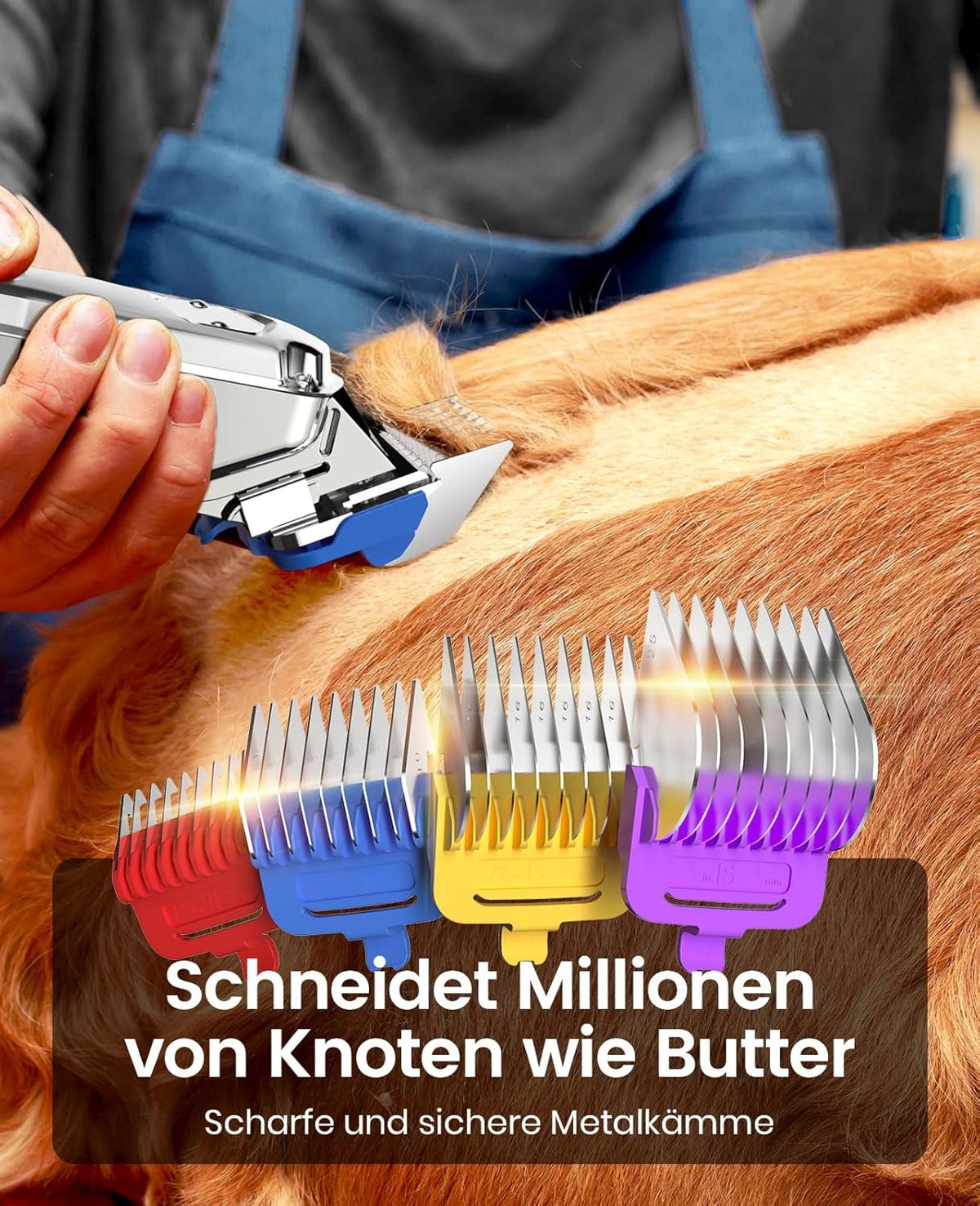 Wireless, silent dog clipper | Oneisall RFC-676 Pro Packaging status original