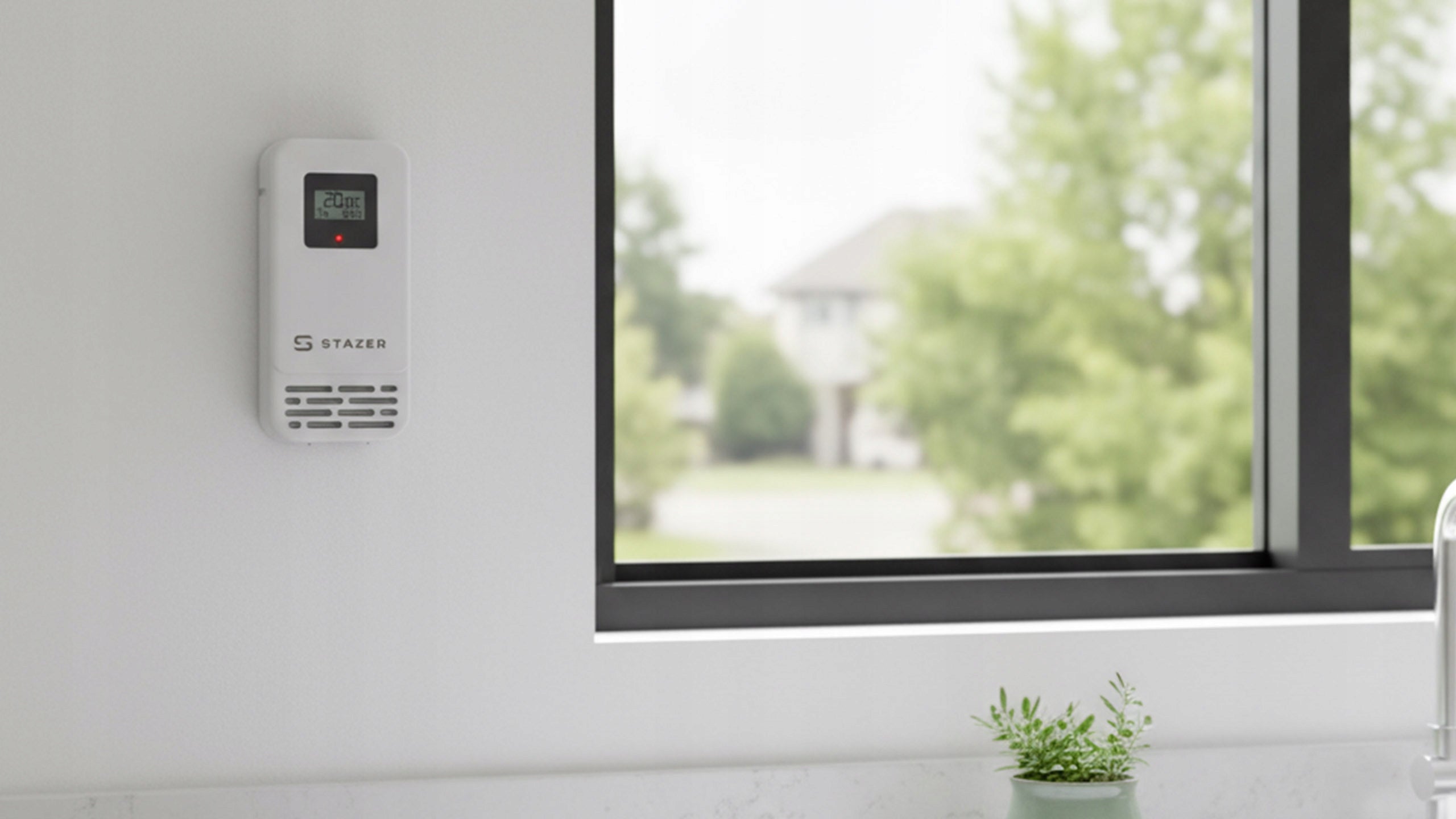 Wireless thermostat sensor additional to Stazer ClimatiQ Manufacturer code stacja pogodowa czujnik zewnętrzny