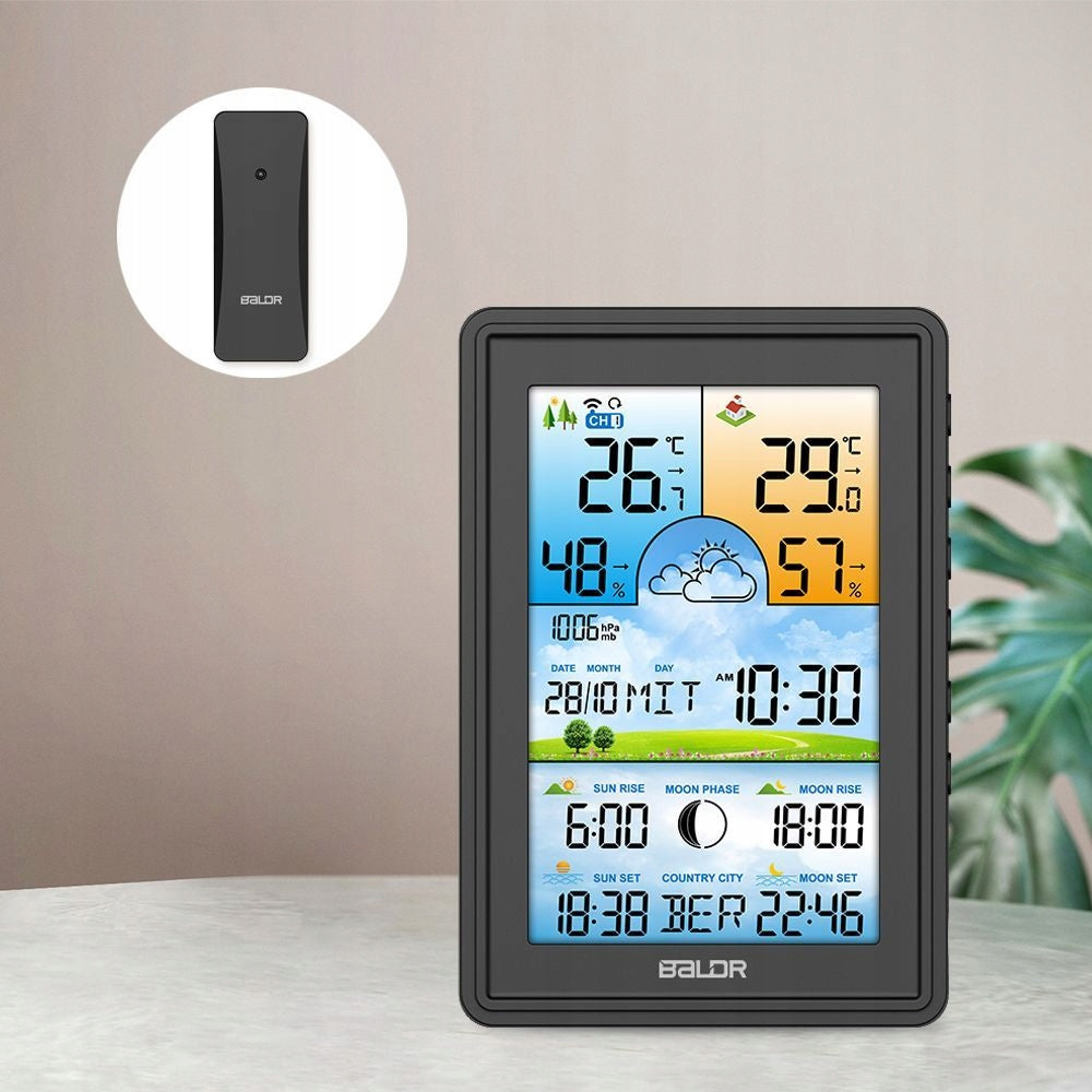 Wireless weather station with external sensor Model G-805