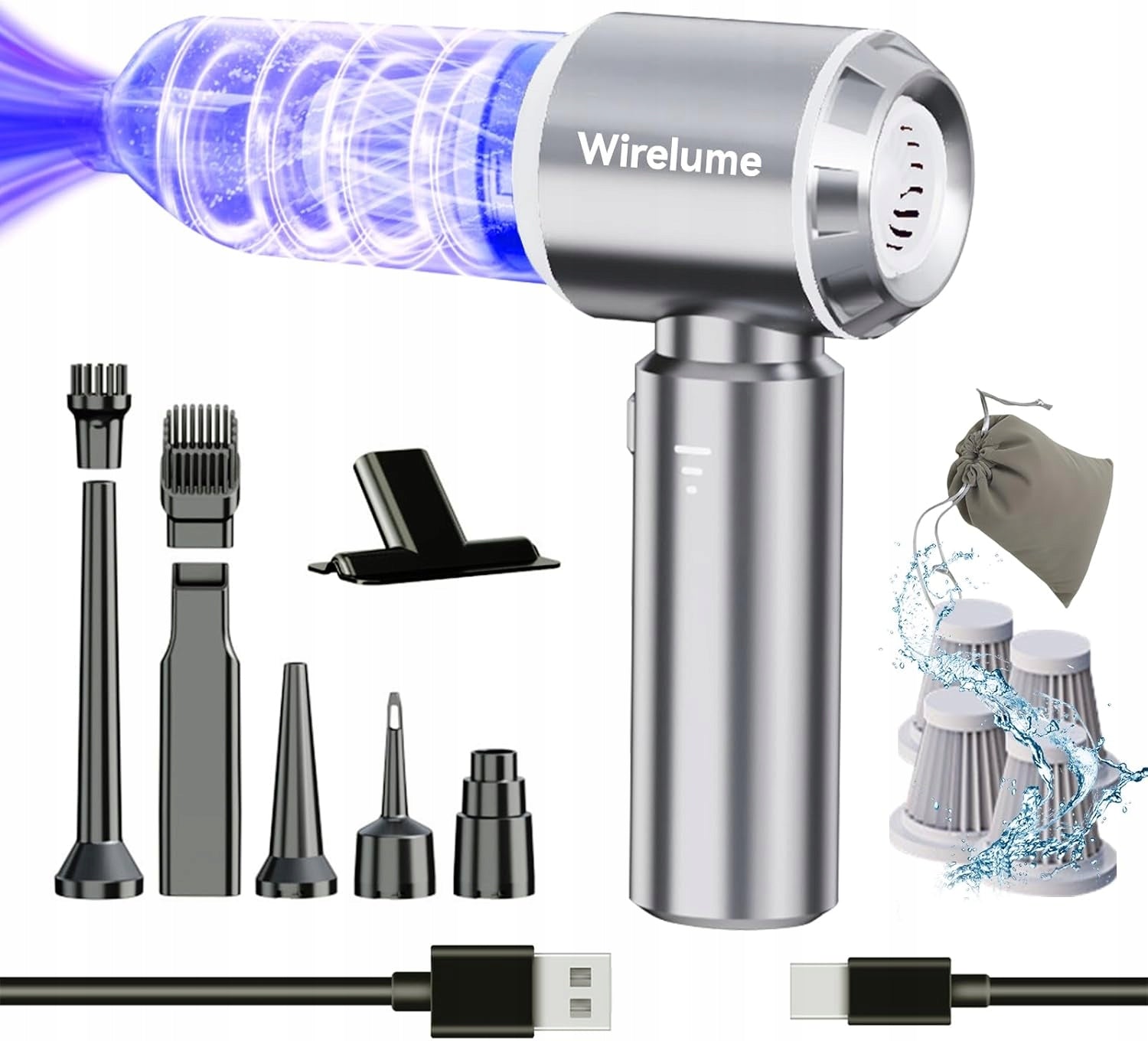Wirelume Cordless Handheld Vacuum Cleaner 22000Pa A499