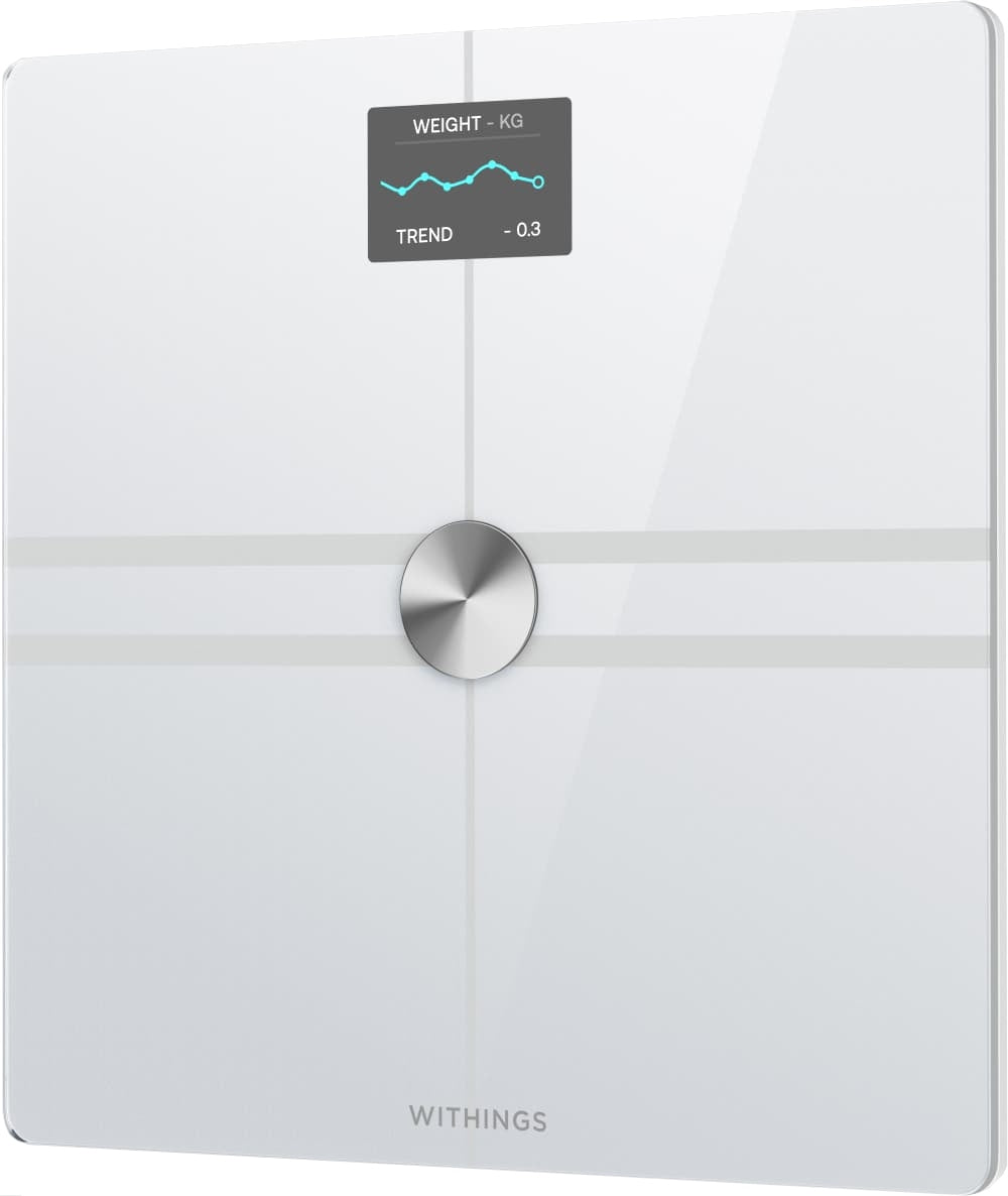 Withings Body Comp weight analysis of body and nervous system composition white Brand Withings