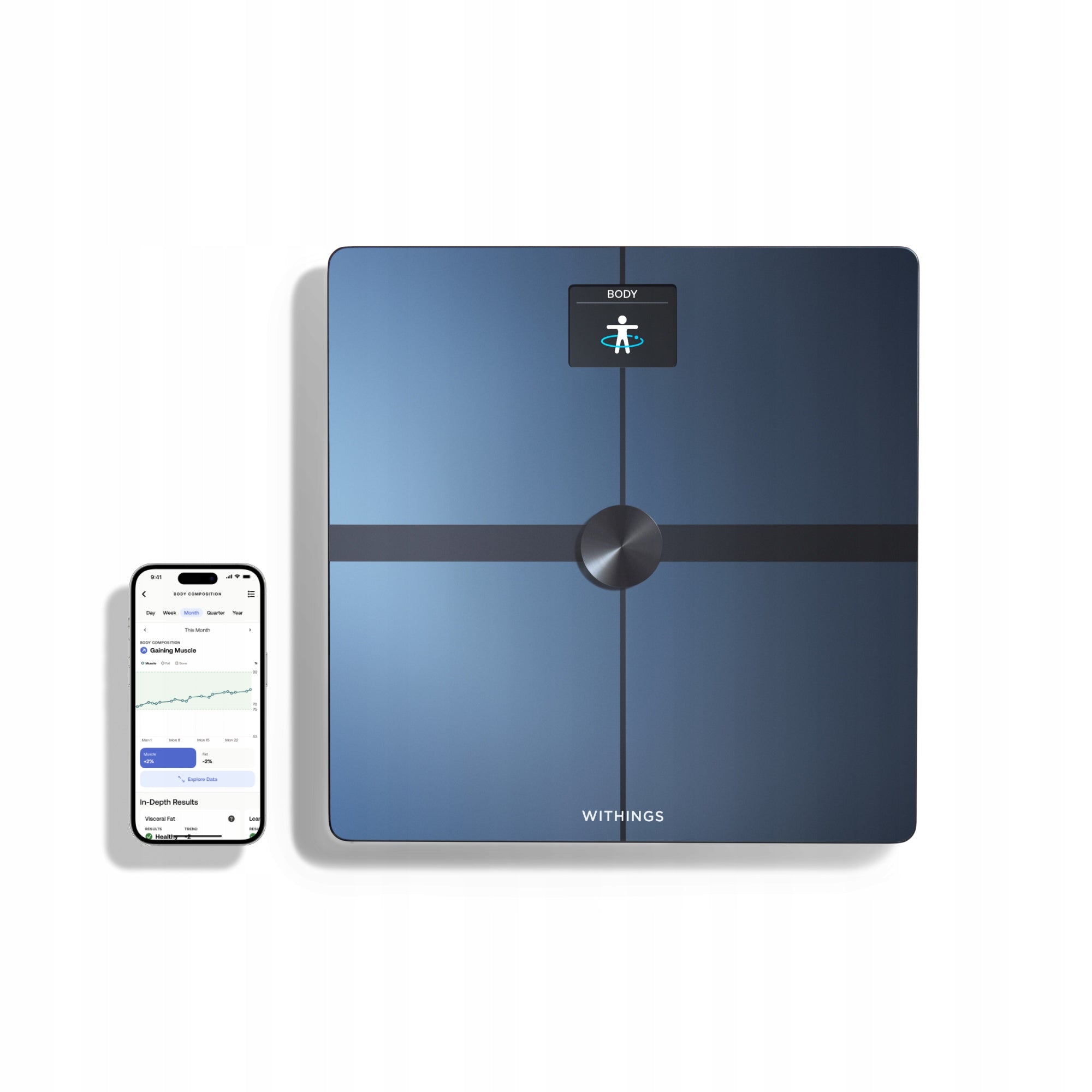 Withings Body Smart weight advanced body composition analysis black Brand Withings