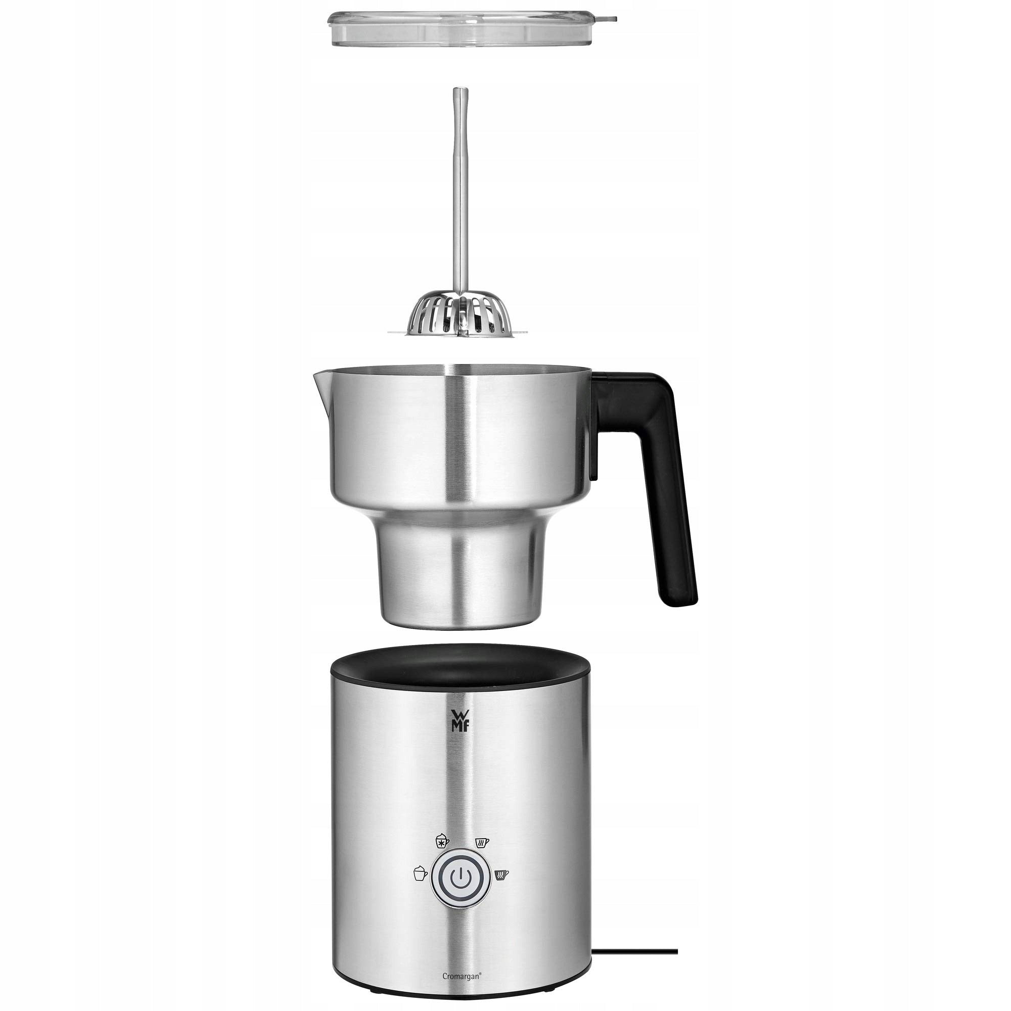 Wmf 413170011 Foamer for Milk, Stainless Steel Dominant color silver/gray