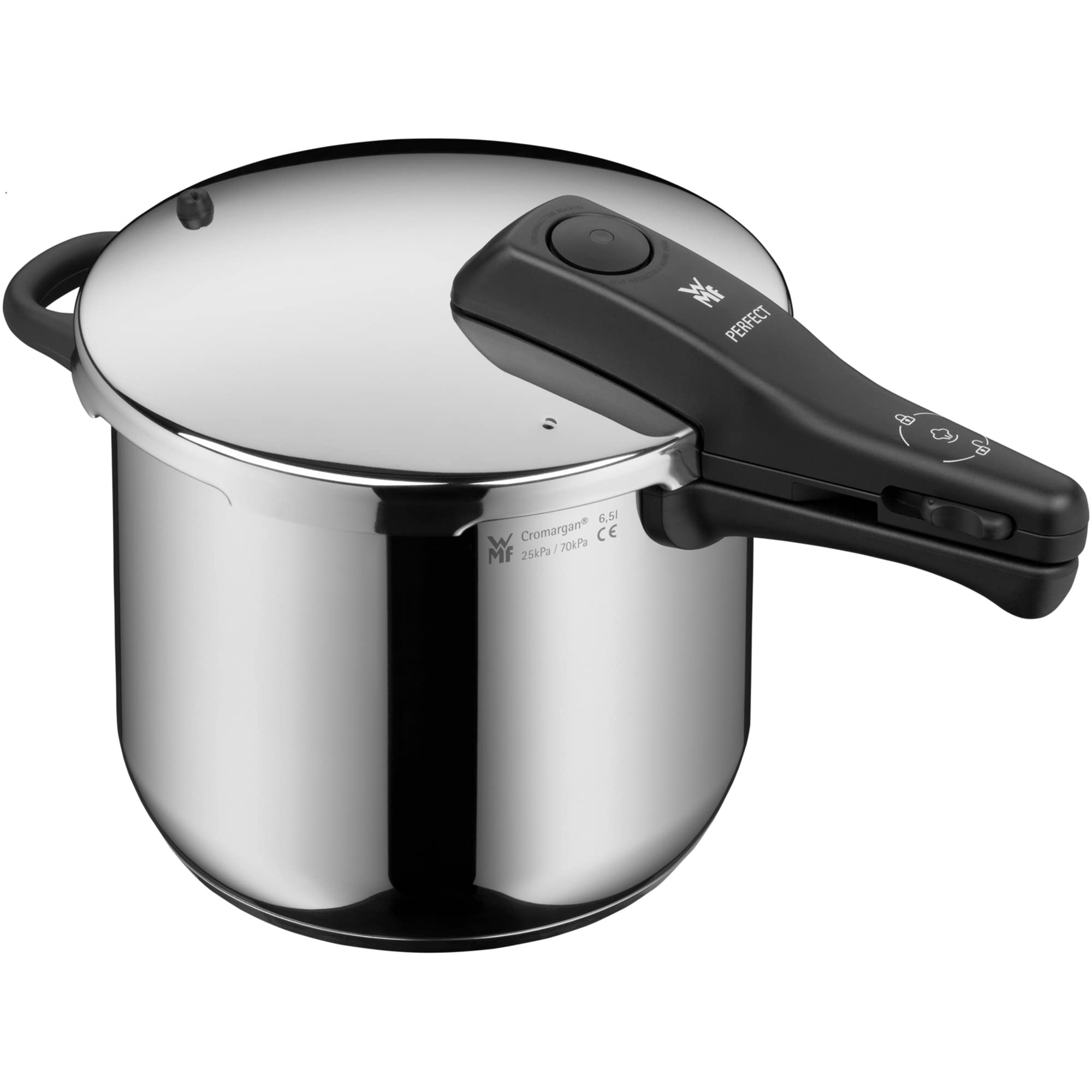 Wmf Perfect Pressure Cooker, Steel, 6.5 l