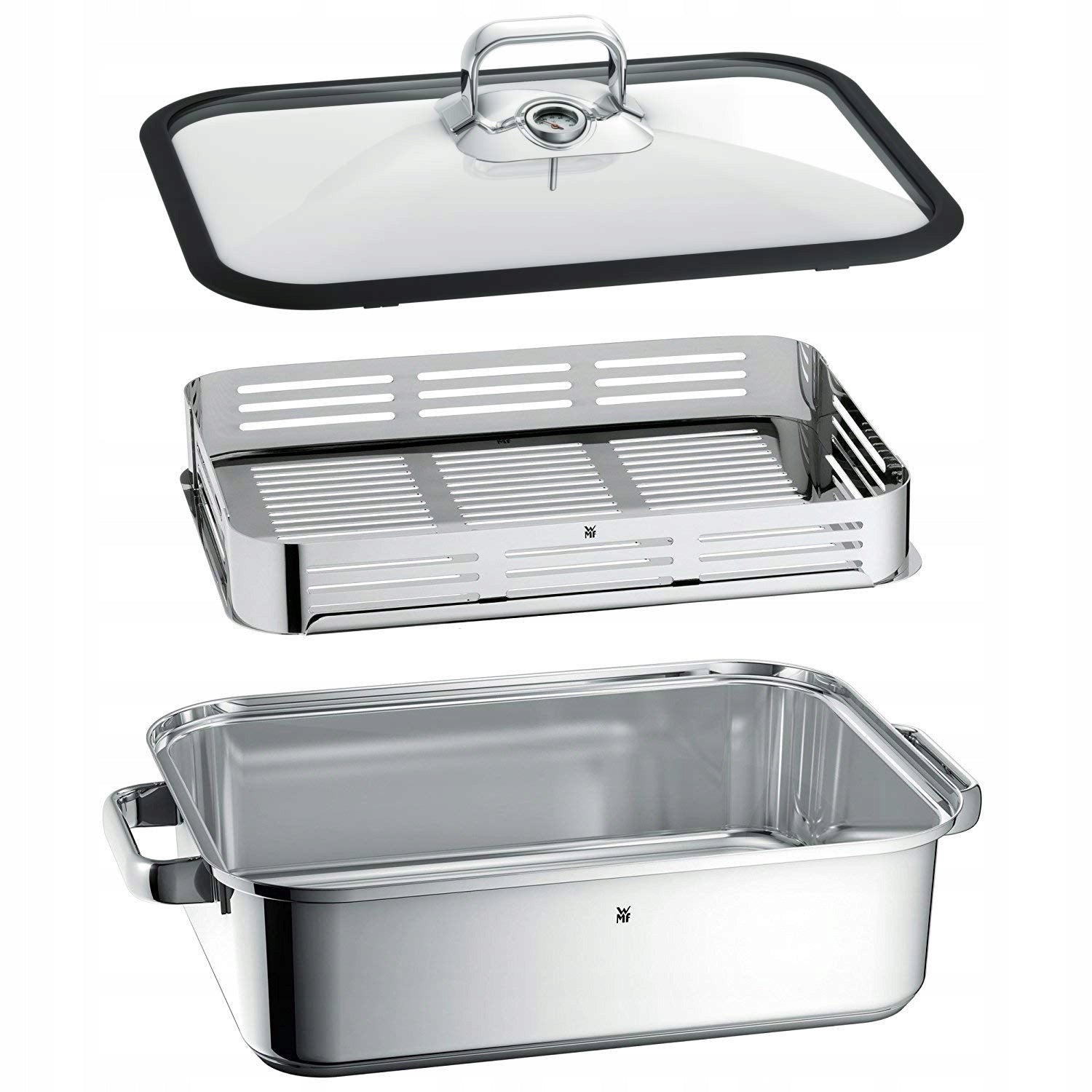 Wmf Vitalis Steamer 6,5l 41x27x10 cm stainless steel with lid Capacity 6.5 l