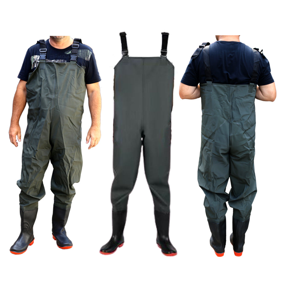 Wodery Proffesional Fishing Bottoms, Strong + Harness + Inserts - 40