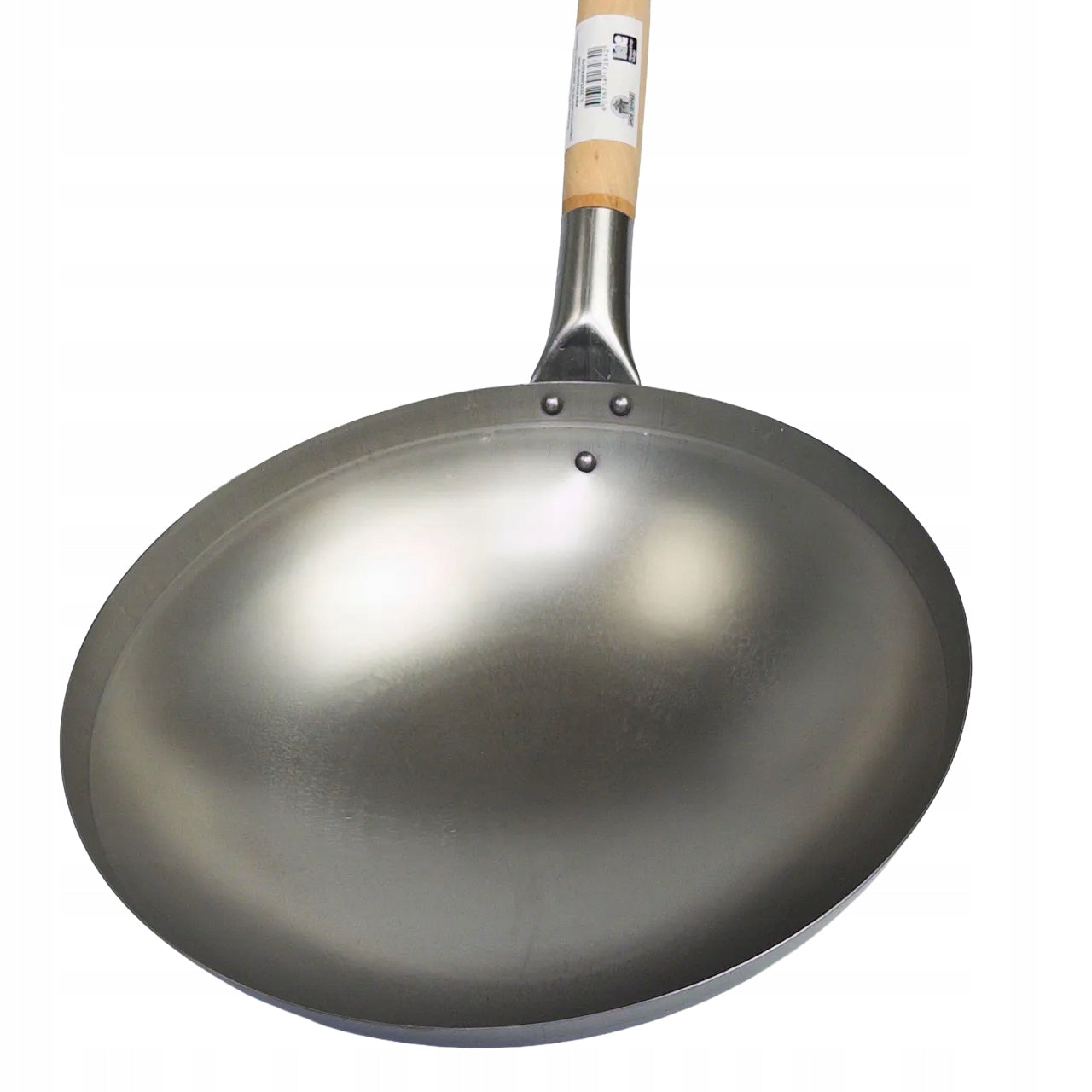 Wok 33 cm carbon steel JADE TAMPLE pan Asian round bottom Manufacturer code 17284