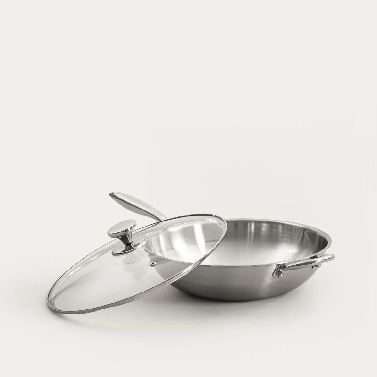 Wok ARDEN stainless steel 34 cm HOMLA Packaging status original